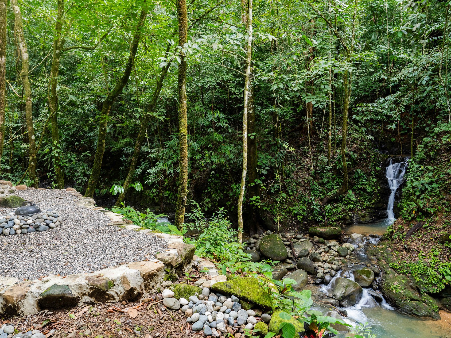 2-Bedroom Jungle Home with River, Waterfall & Pool on 3.8 Acres in Ojochal, Costa Rica