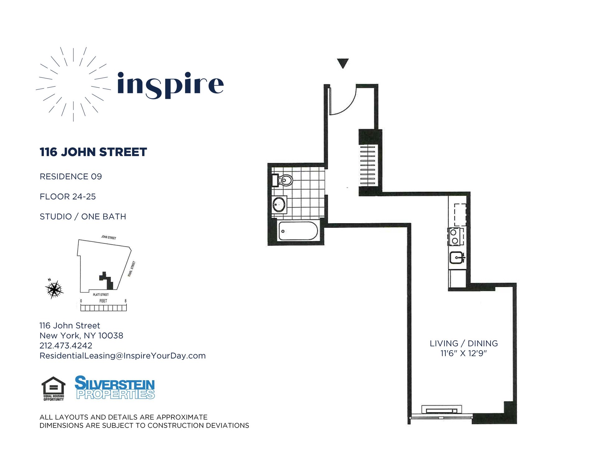 116 John Street, Apt 2509