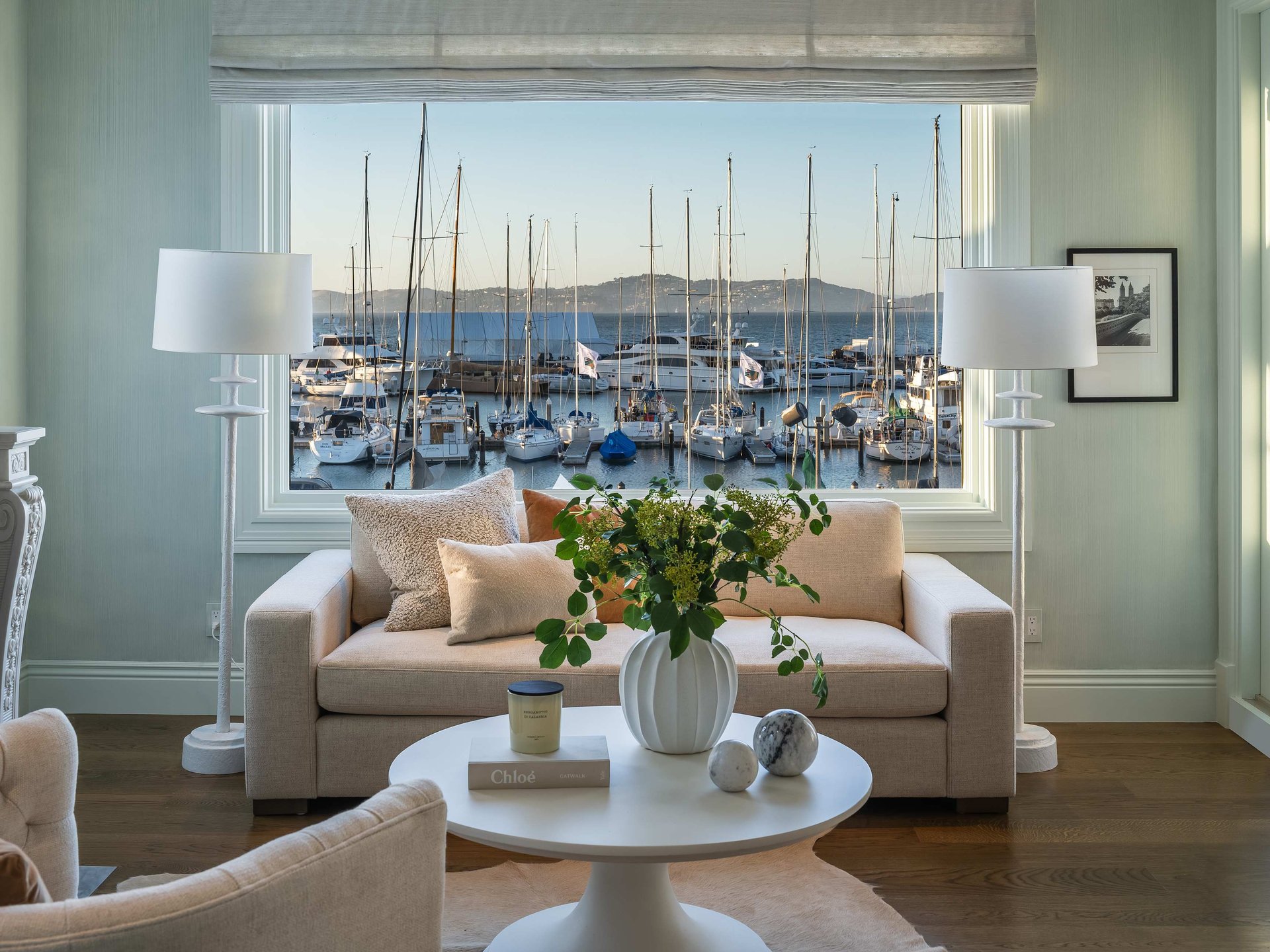 Stately Marina Blvd Home with Yacht Club Views