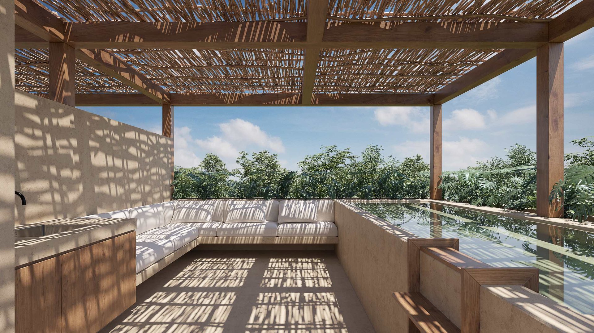 Condos For Sale, Beautiful Spanish Hacienda-style Property in Tulum