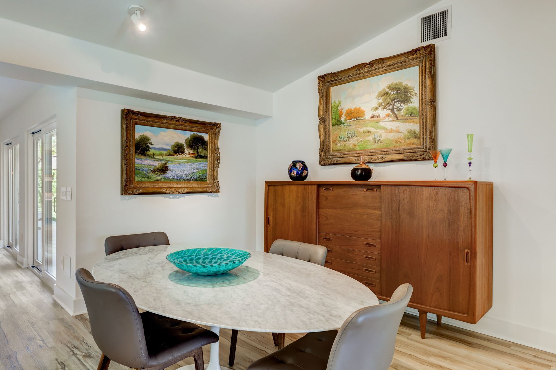 Stunning modern mid-century rebuilt home in the sought-after Delwood Heights near Mueller!