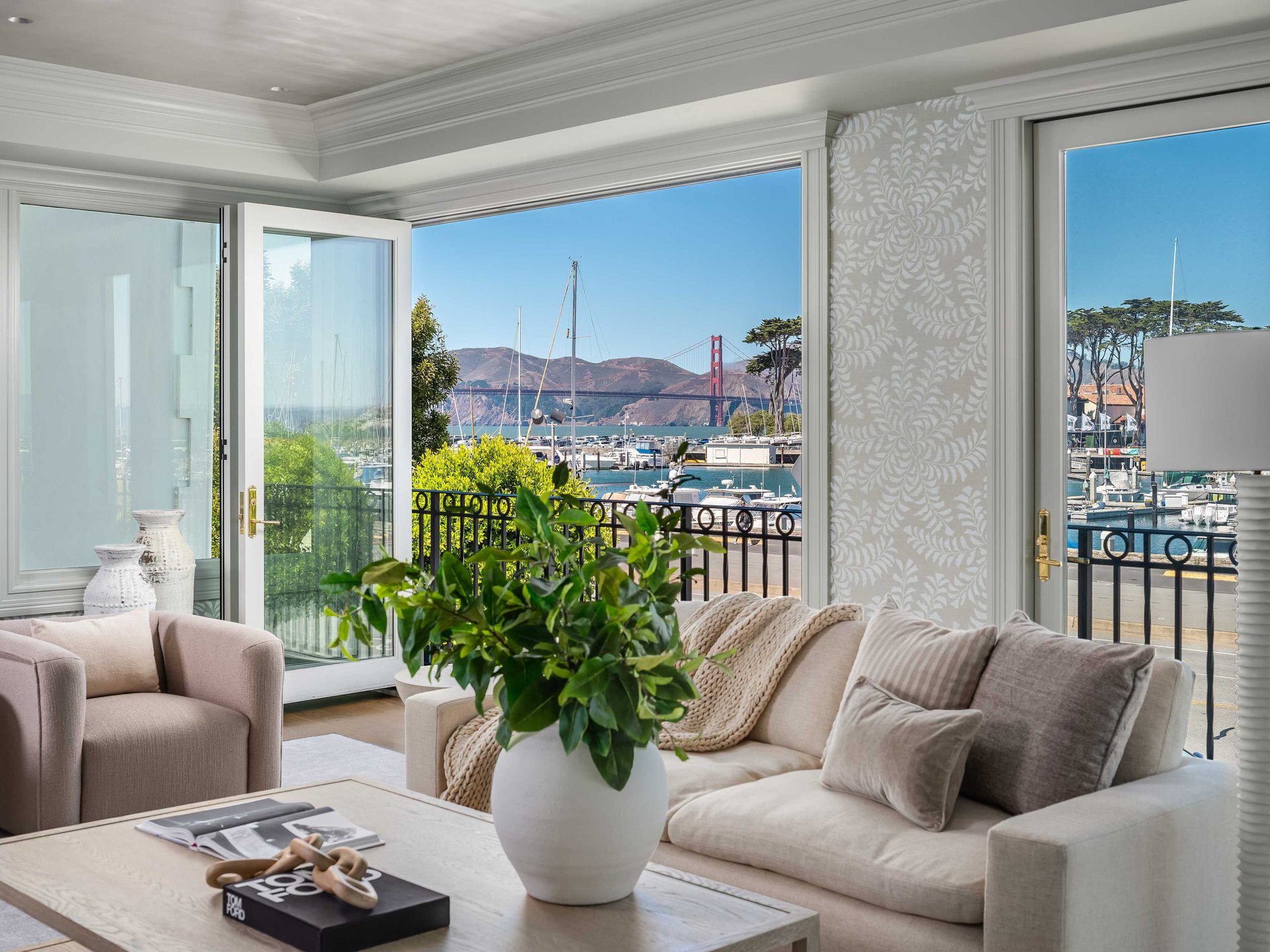 Stately Marina Blvd Home with Yacht Club Views