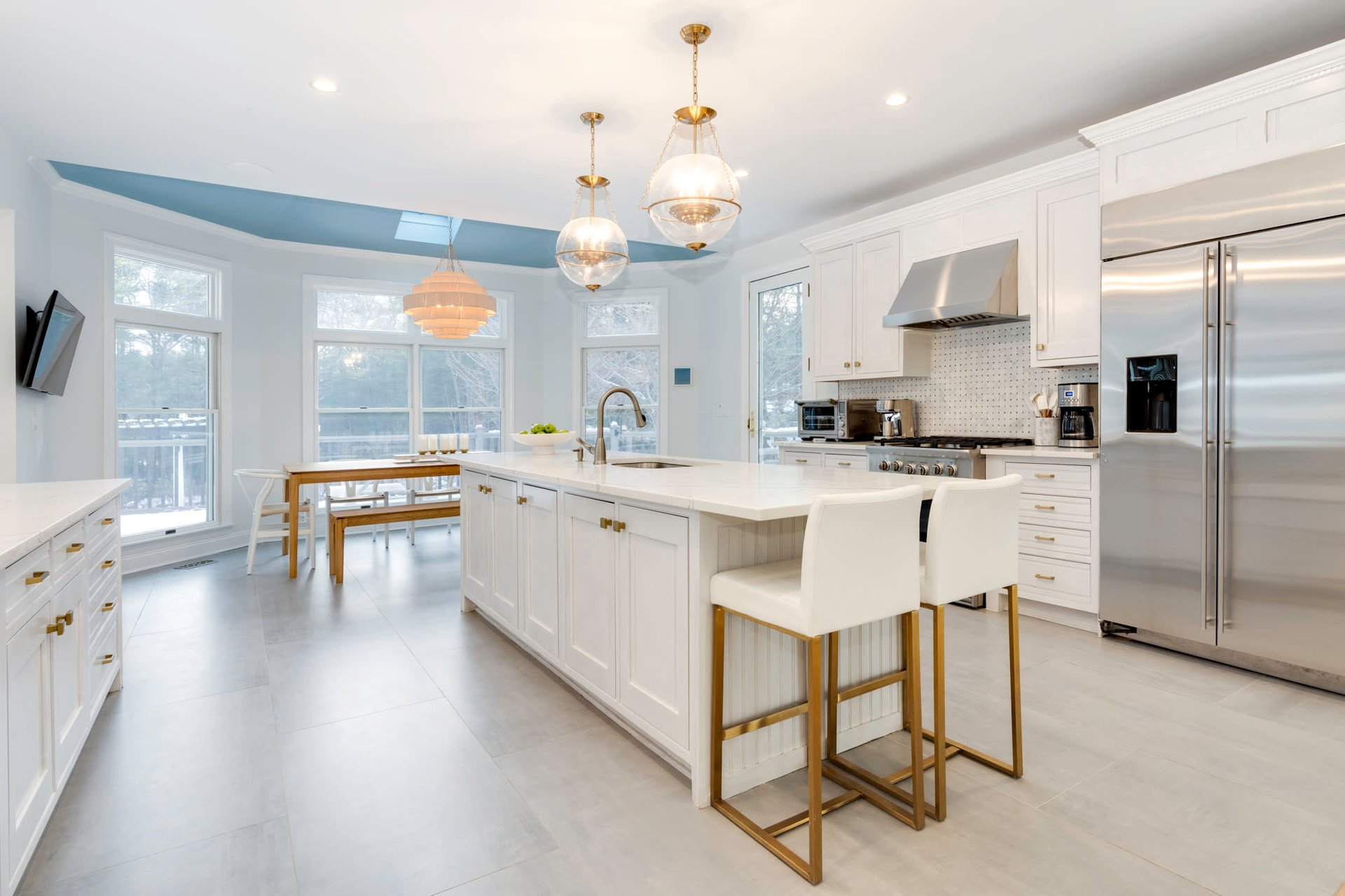 Resort-Style Living on 4 Quiet & Private East Hampton Acres