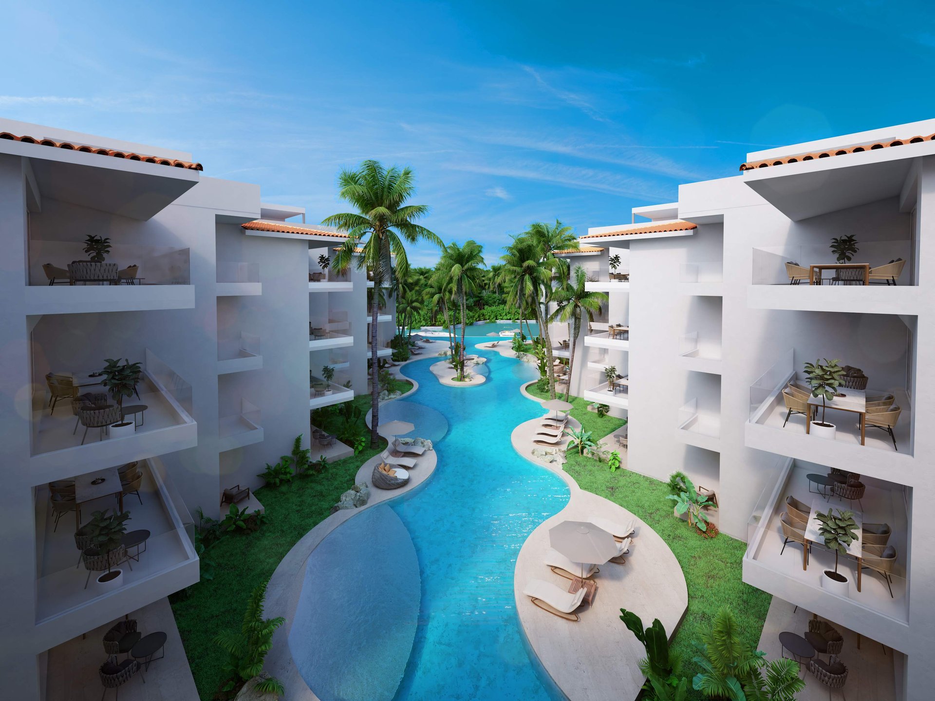 Waterfront Condo for Sale Marina community in the Mexican Caribbean Puerto Aventuras
