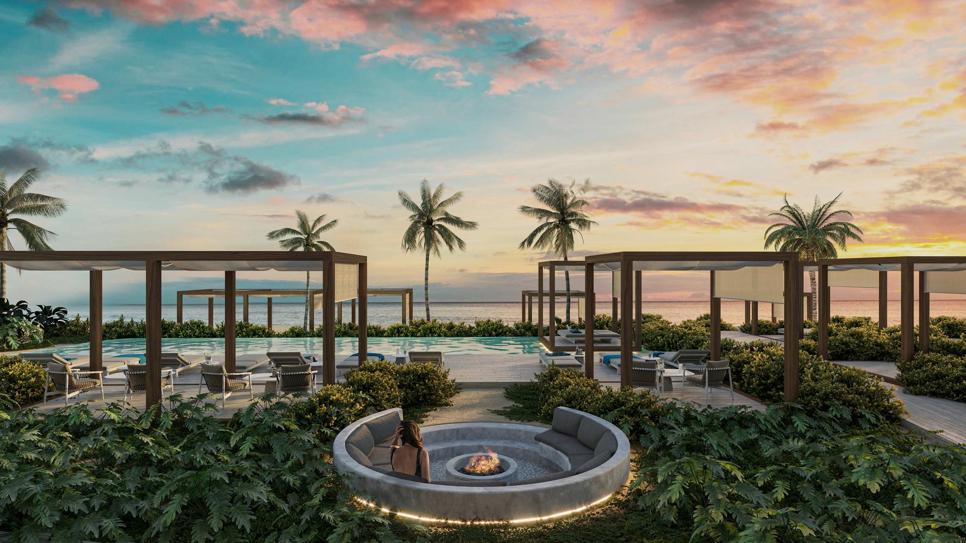 Ocean View Condo for Sale in Puerto Morelos, Mexico. 