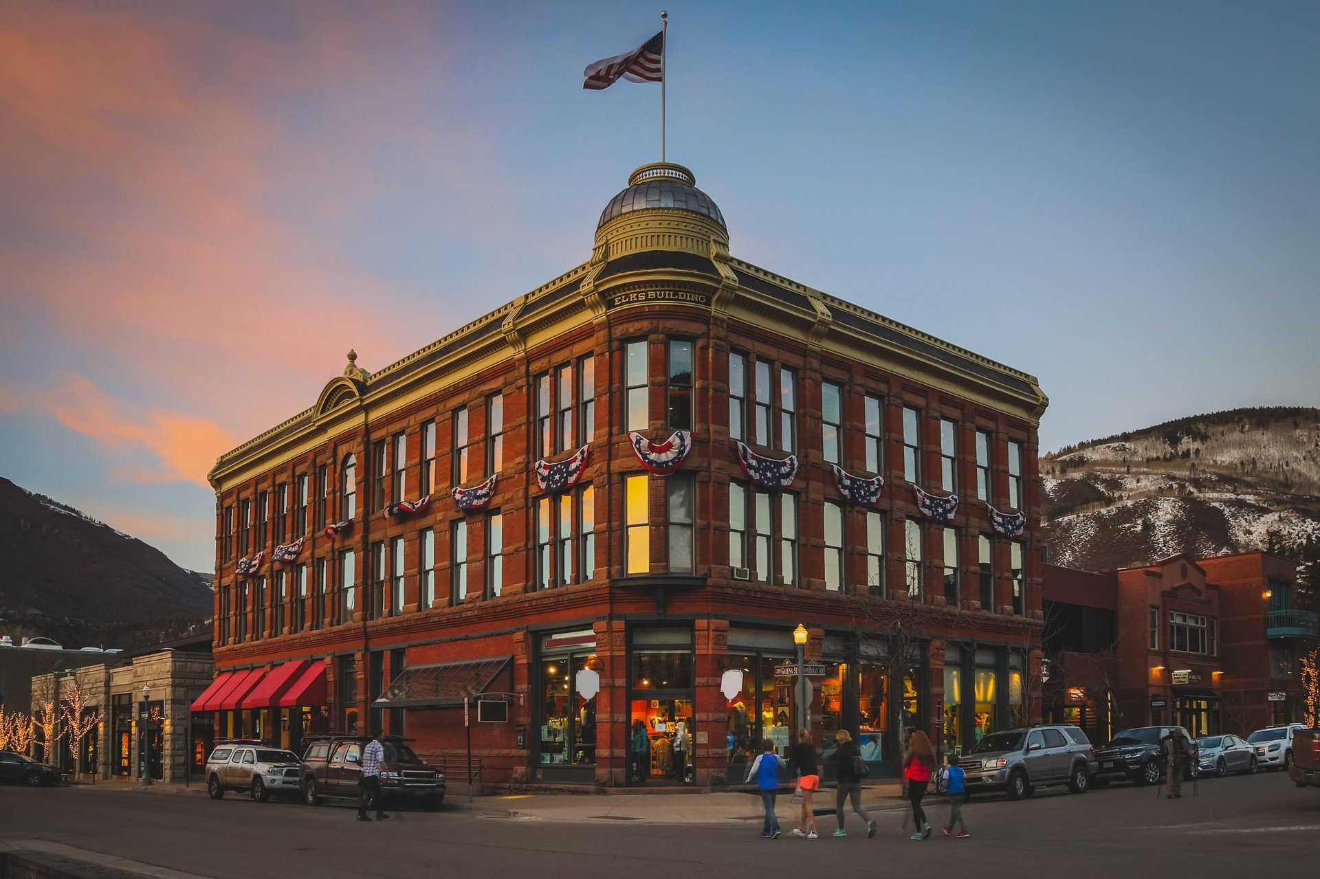 Central Core, Colorado &ndash; Downtown skyline and urban streetscape