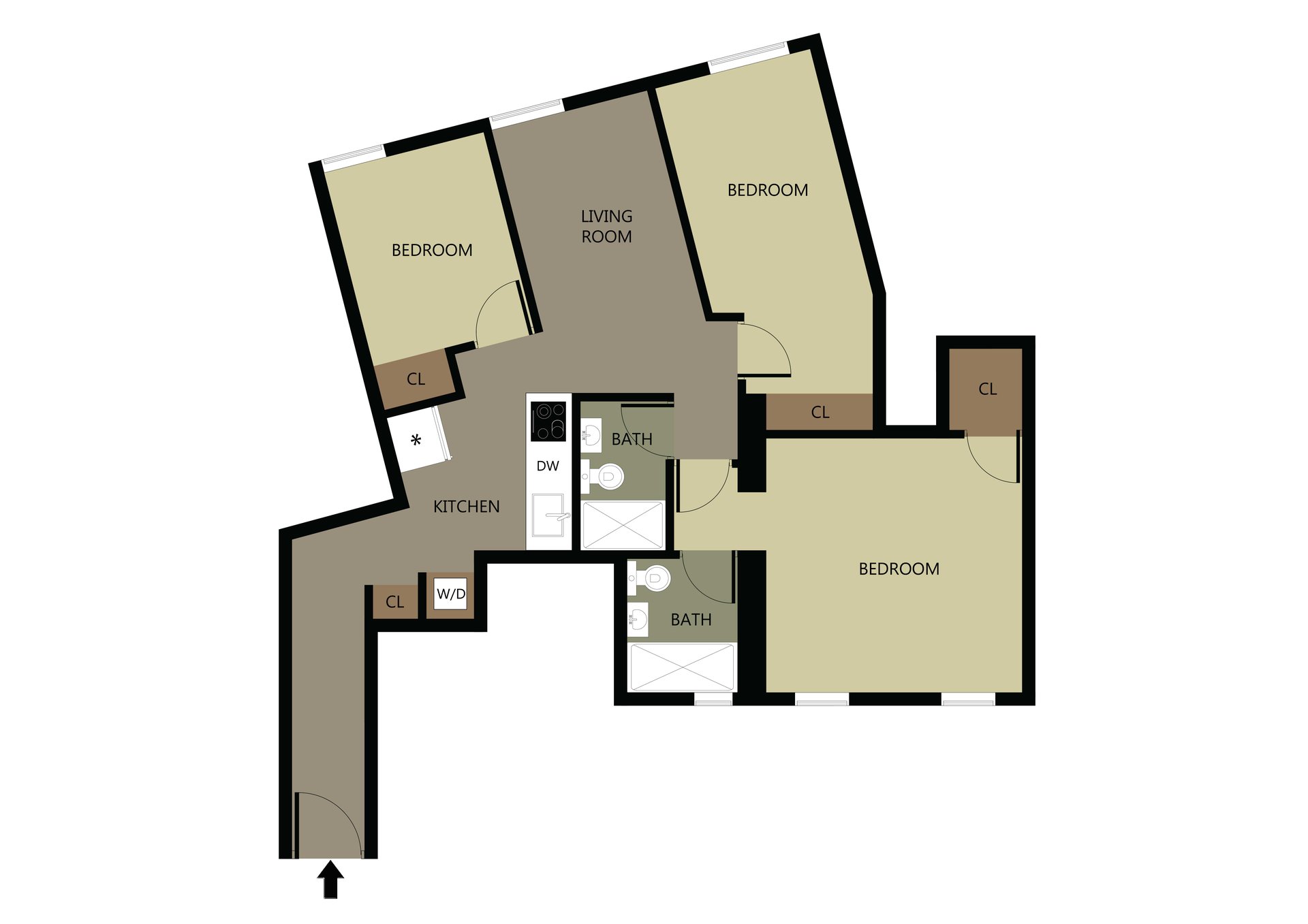736 Riverside Drive, Apt 2-D