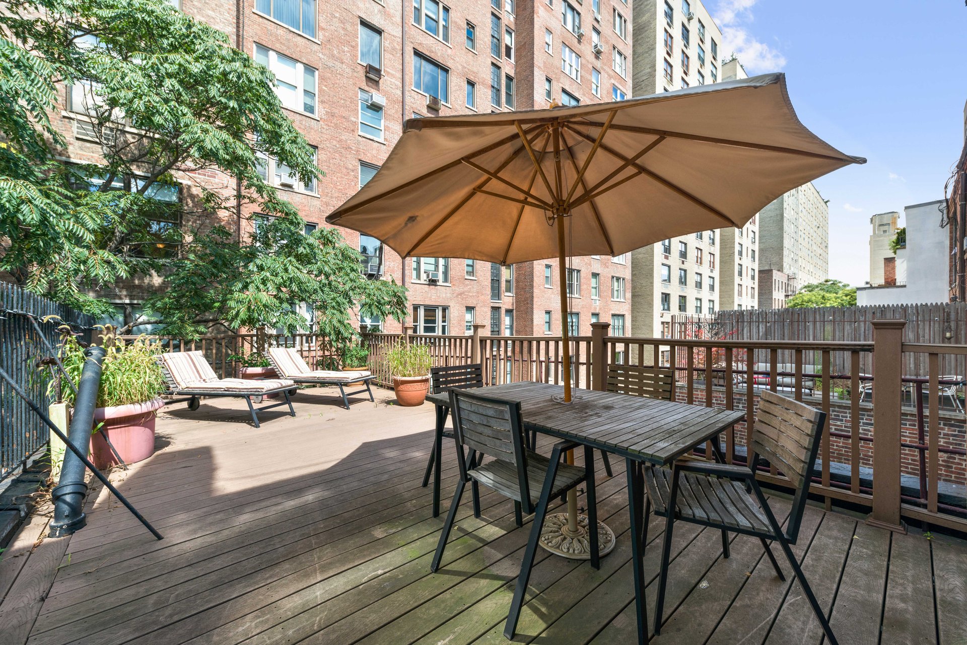 Upper West Side Charmer with Huge Private Terrace