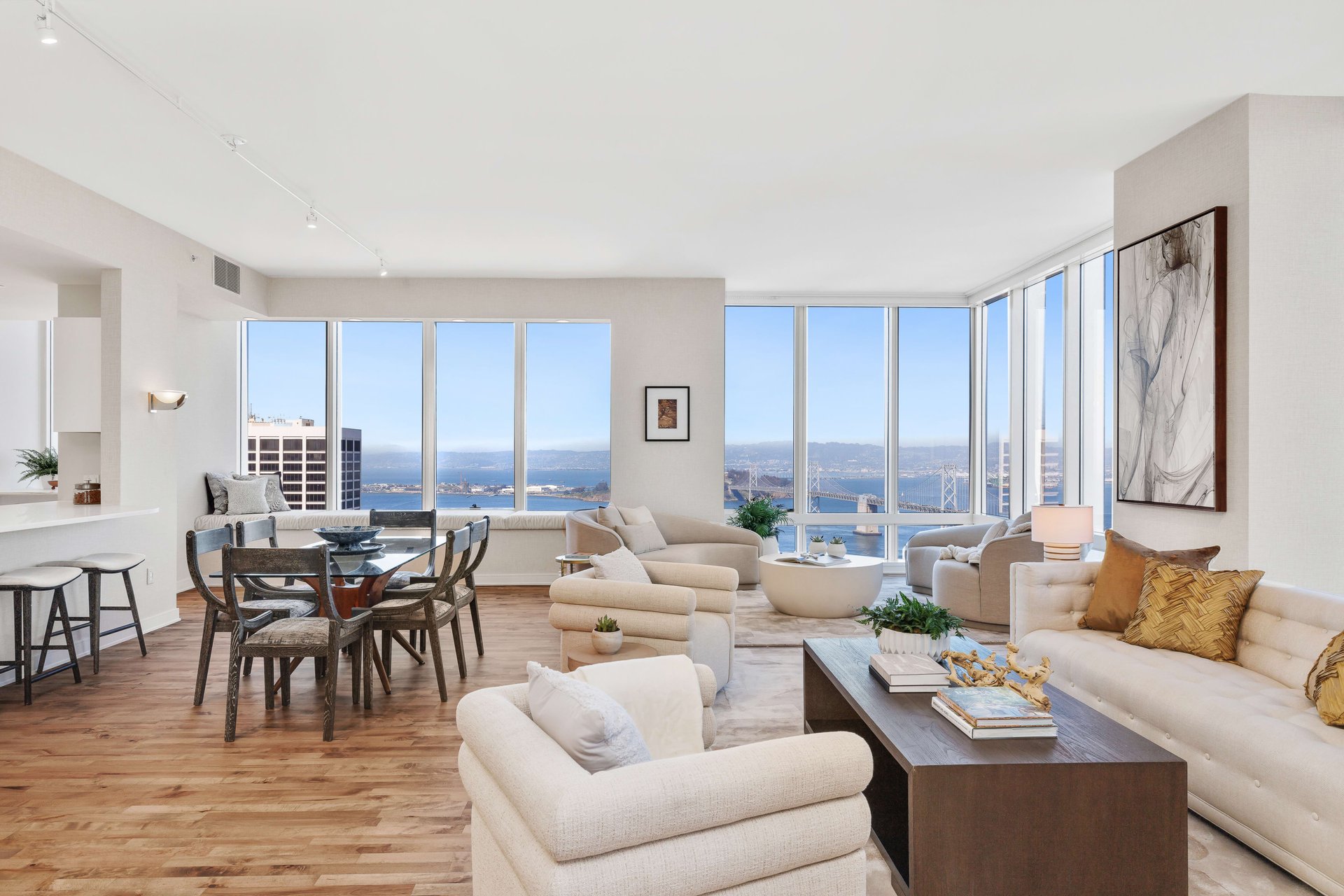 High Floor, Dramatic View Condominium at 301 Mission