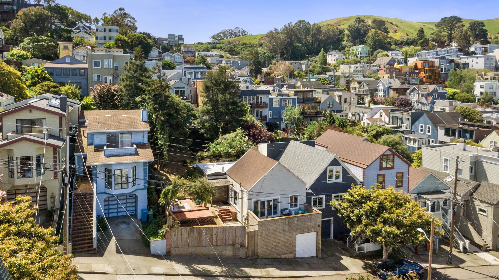 Bernal Heights North Slope Rare Double Lot