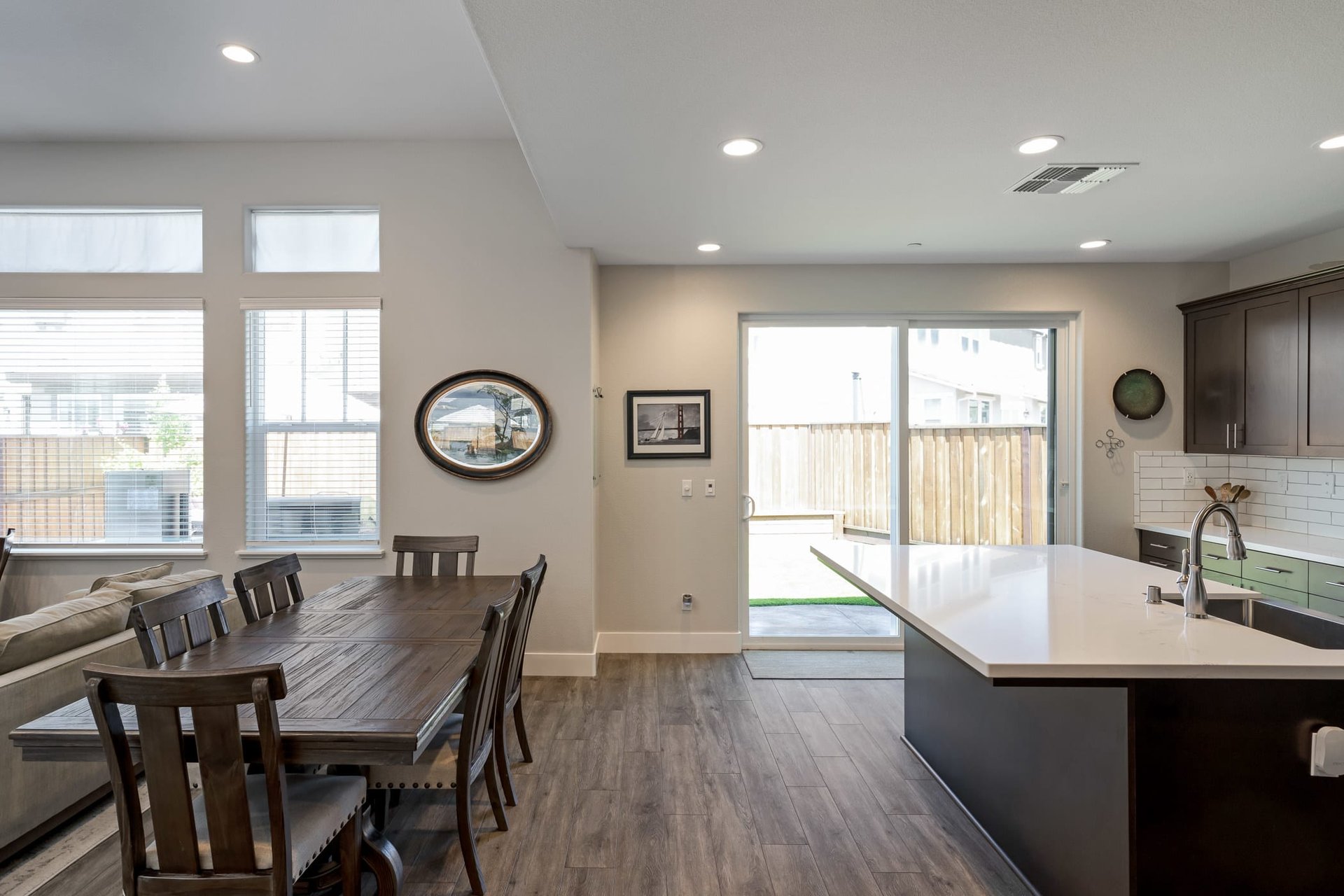 Newly Constructed Residence with Spacious Flat Yard- Represented Buyer