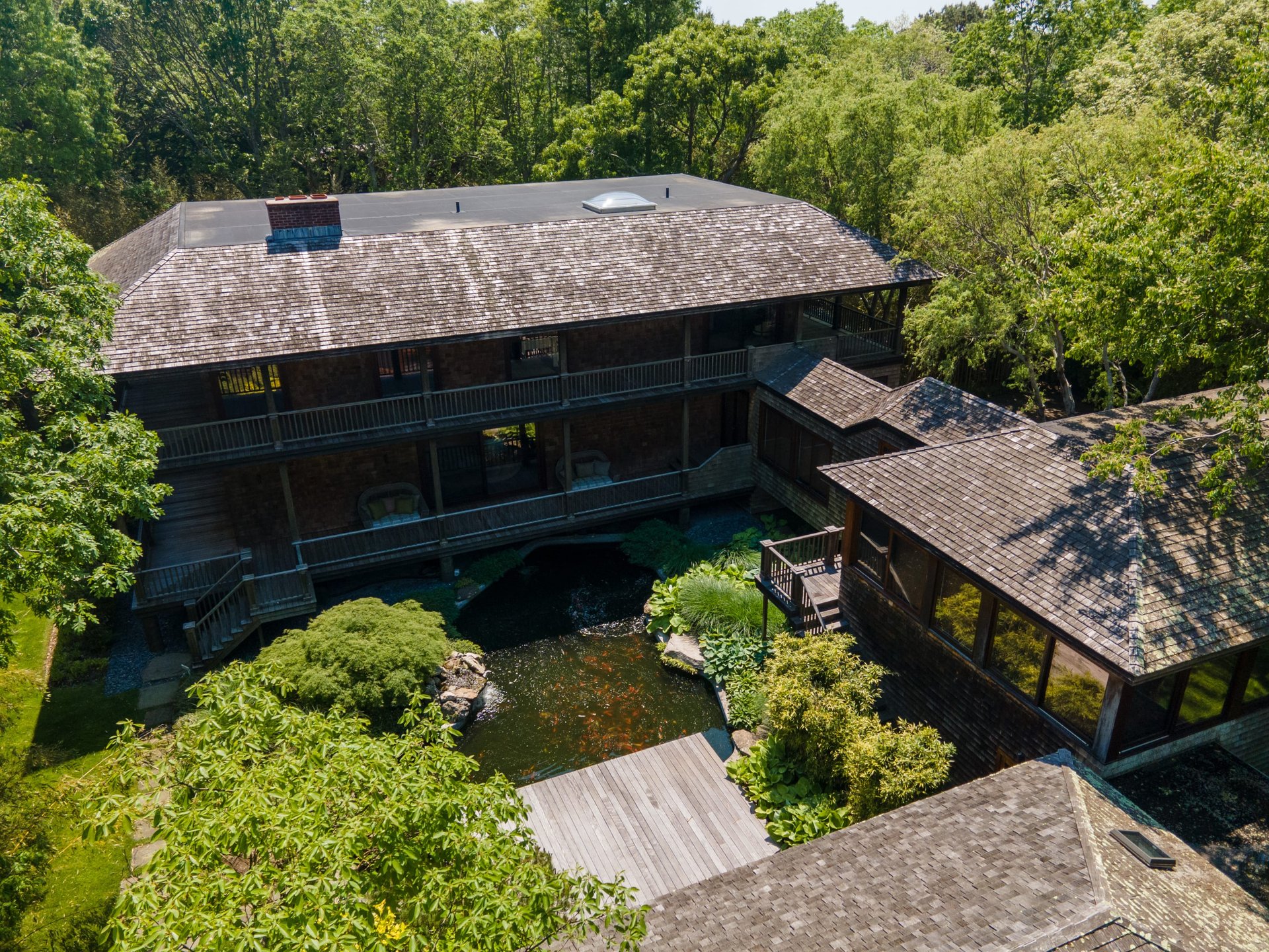 Designer Waldo Fernandez's East Hampton Village Compound
