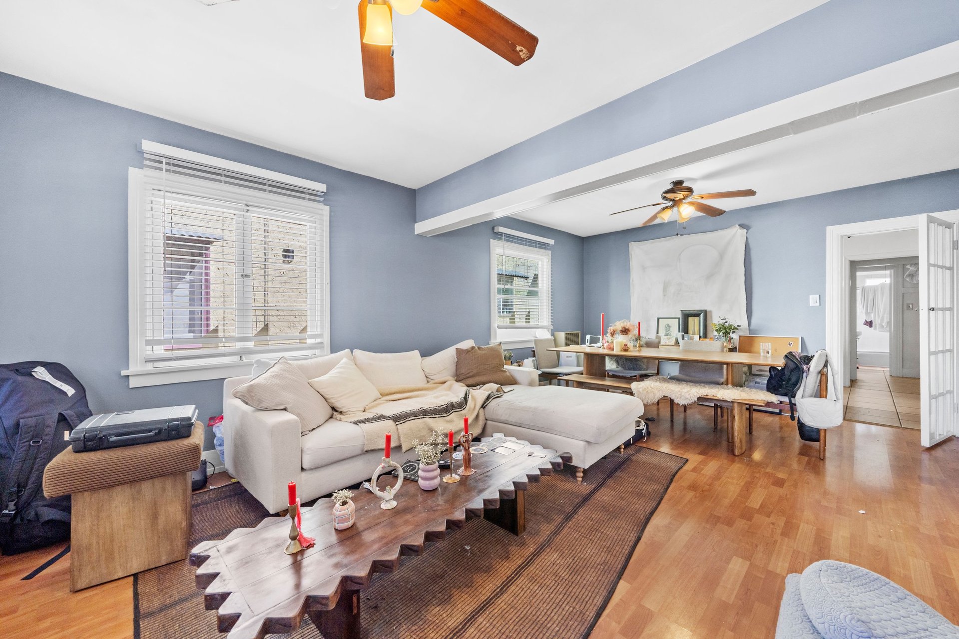 Upside Opportunity for Commercially Zoned Duplex in Prime Echo Park!