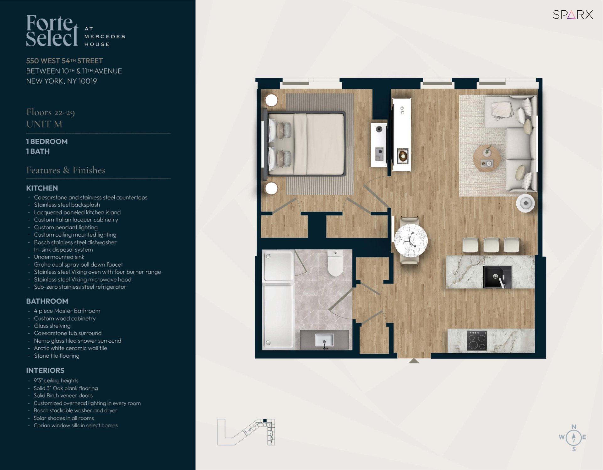 554 West 54th Street, Apt 25-M