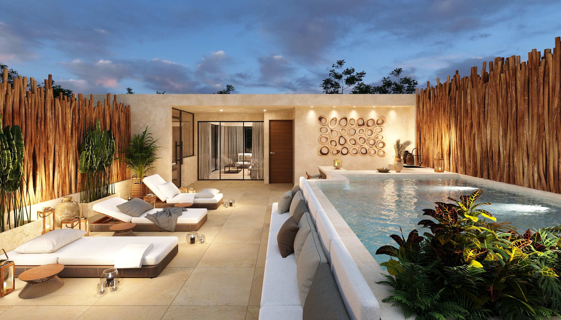  Beautiful 3 Bedroom apartment for Sale in the heart of Tulum