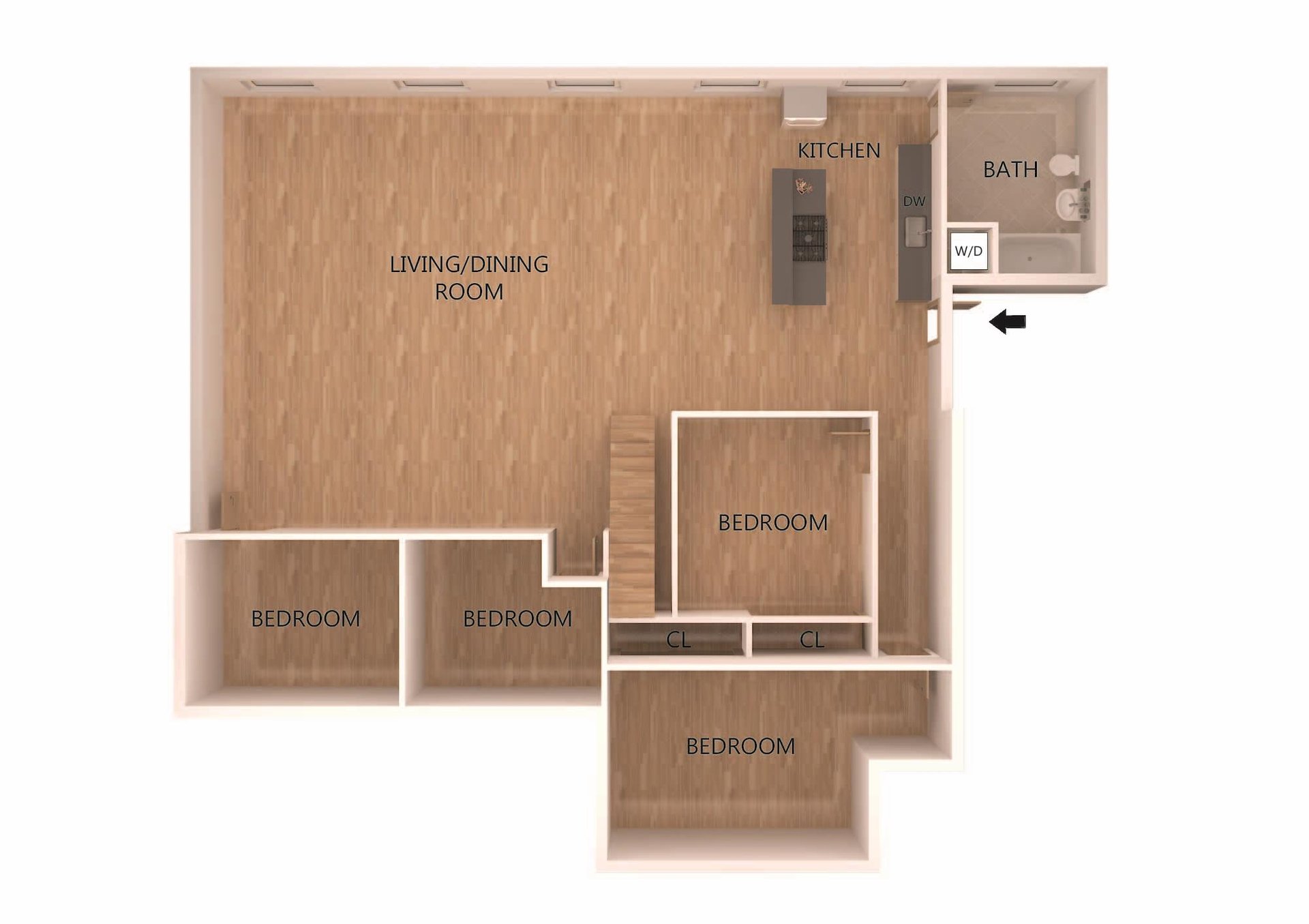 5 Mercer Street, Apt 5-W