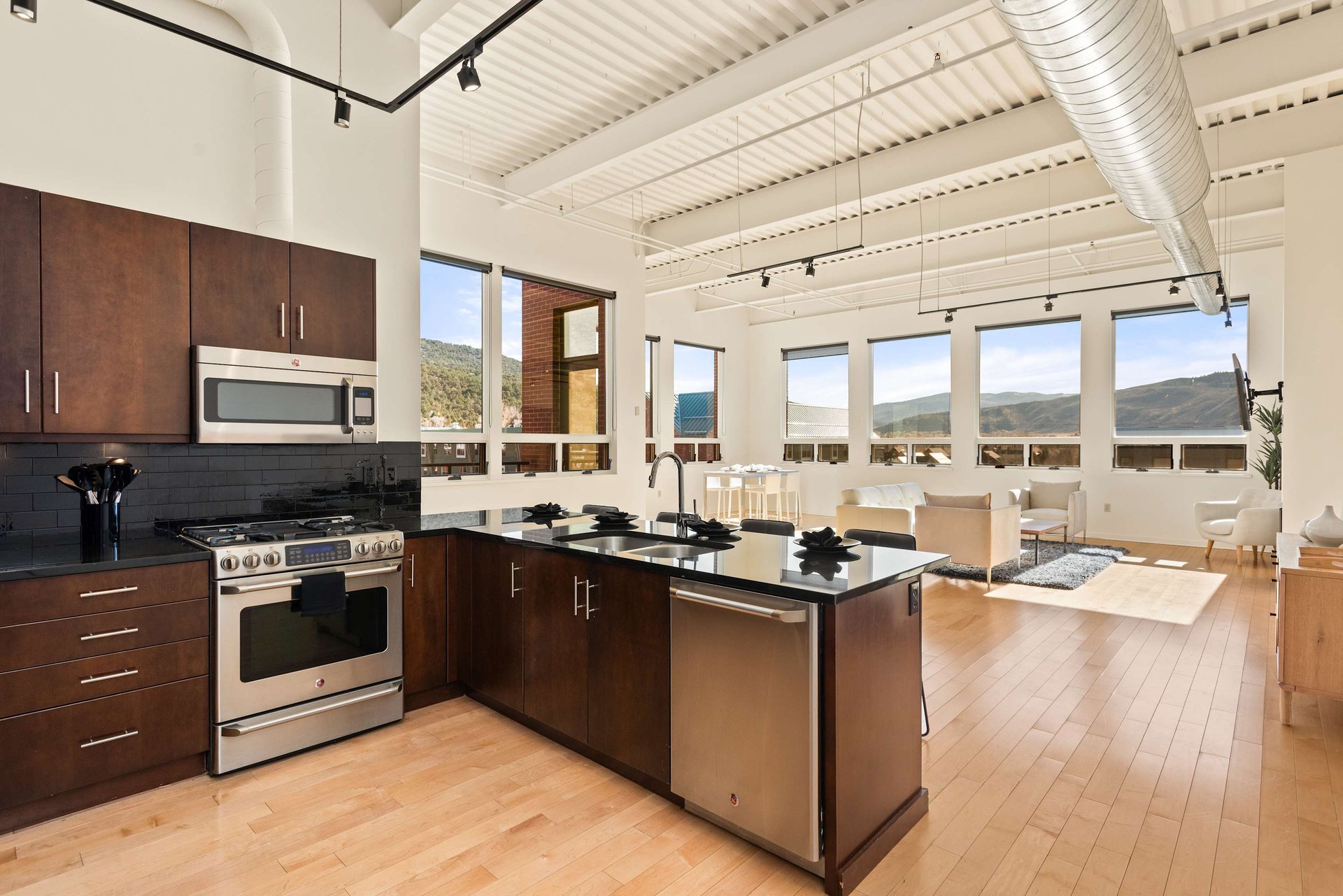  Enormous Corner Two Bedrooms Penthouse in Basalt  