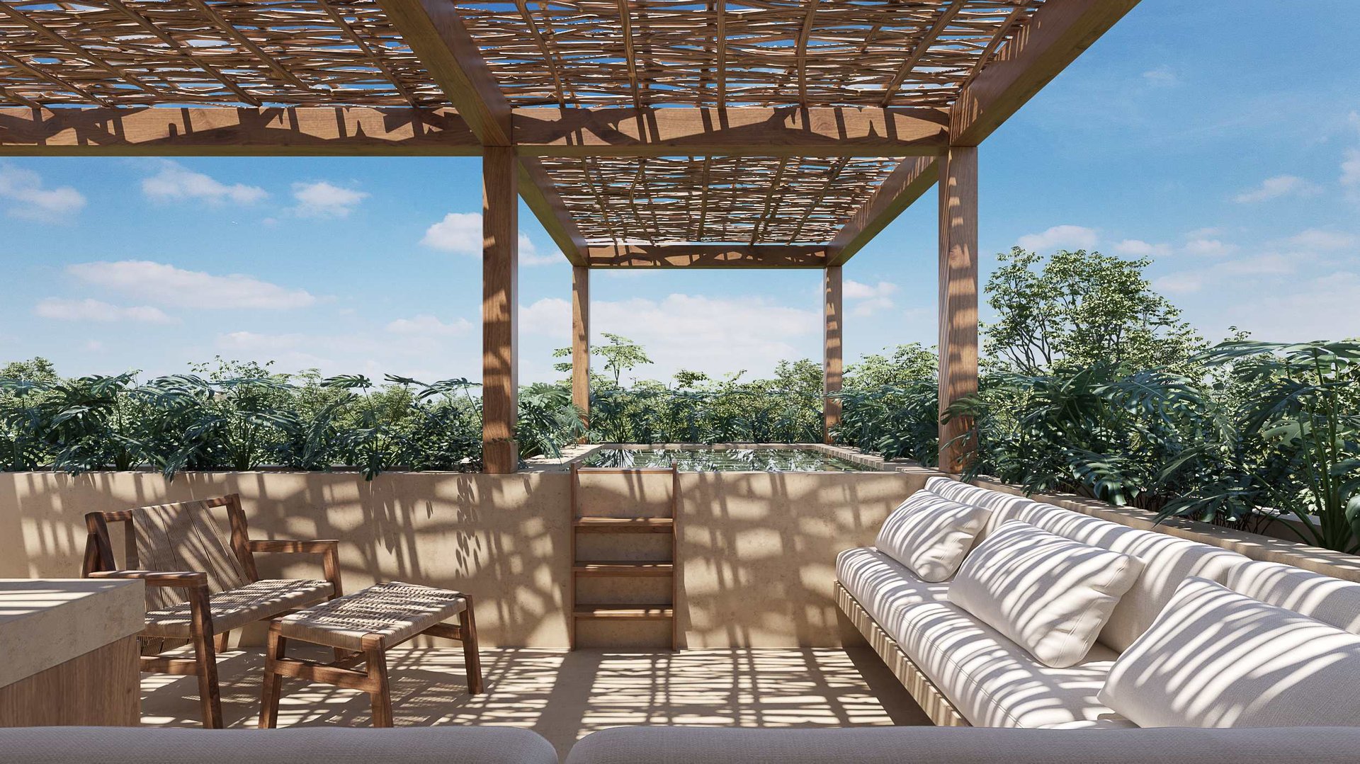 Condos For Sale, Beautiful Spanish Hacienda-style Property in Tulum