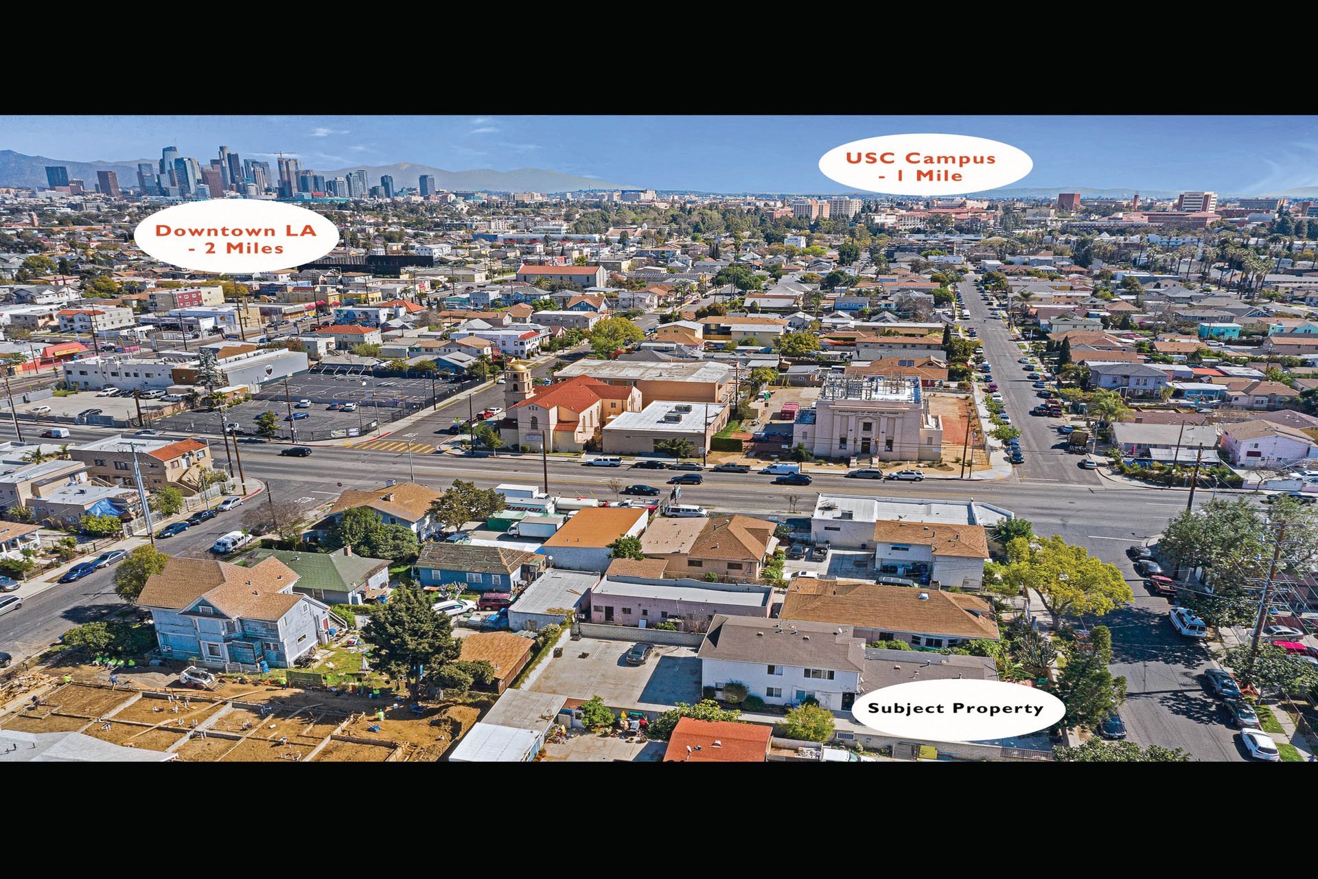 Incredible Triplex Apartment Opportunity near USC. Great Cash Flow. Vacant Lot in Rear for future Development!