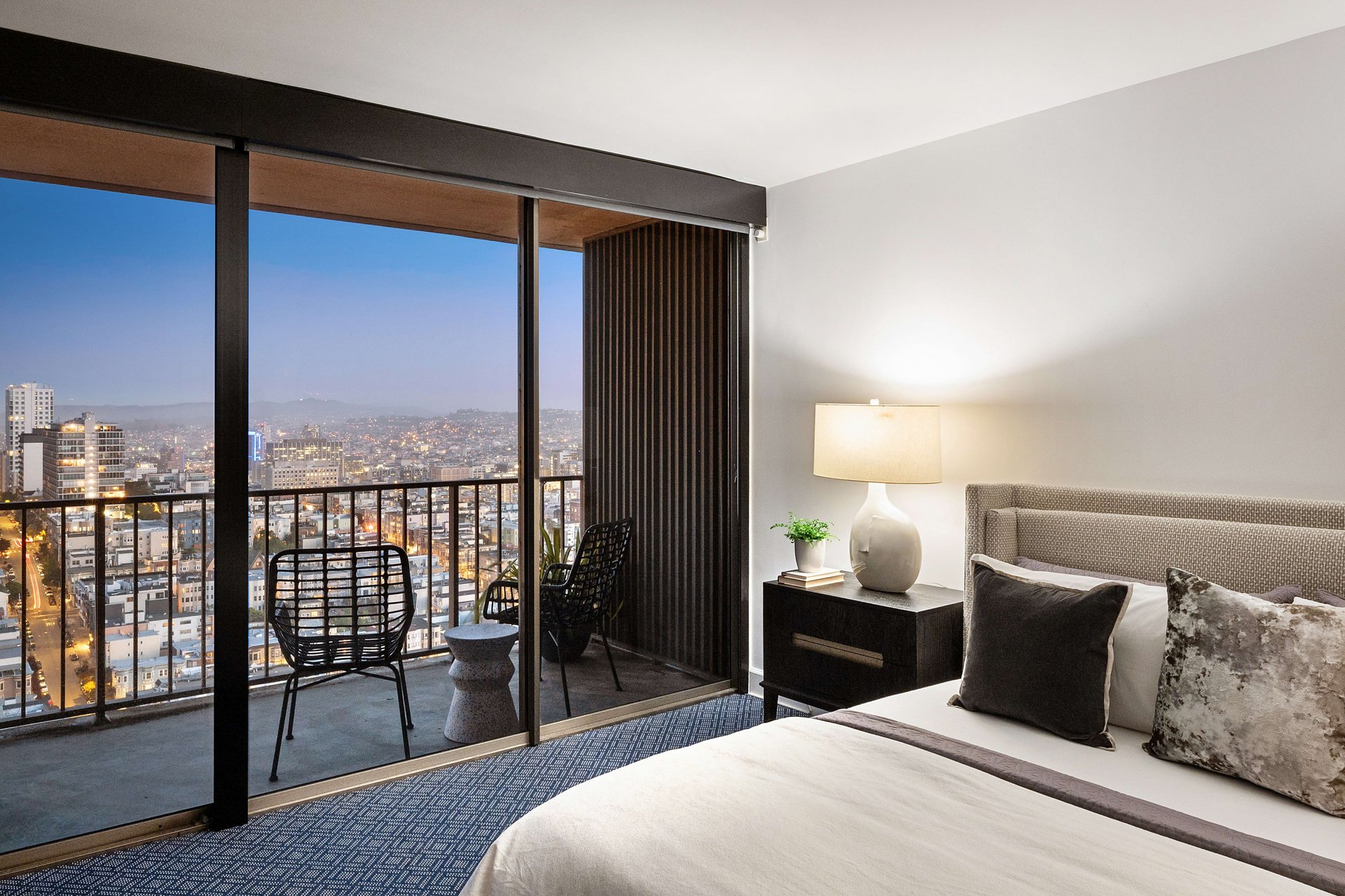 Redesigned Corner Residence with Bay Views at 999 Green