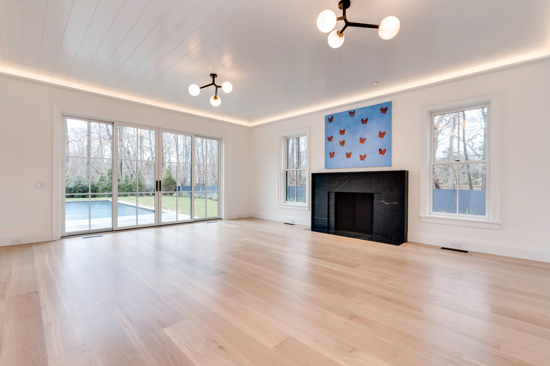 A Brand New, Finely Crafted Hamptons Classic, Secluded & Gorgeously Landscaped