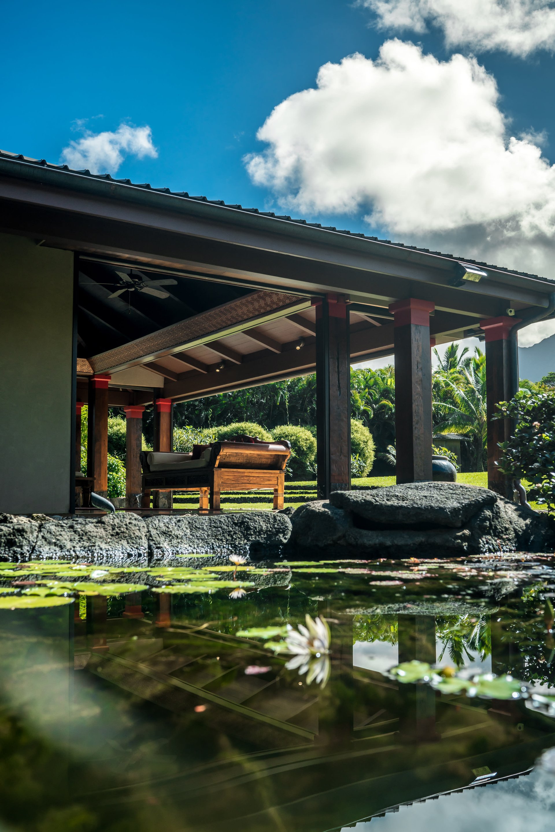 Impeccably Crafted Stunner With Mountain Views & Japanese Gardens