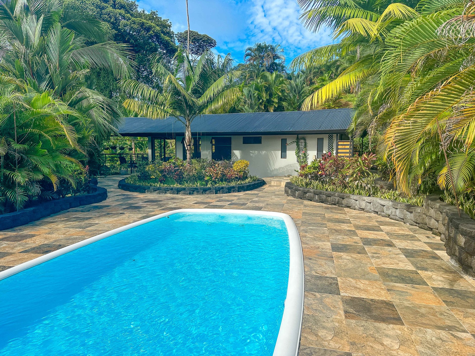 2-Bedroom Jungle Home with River, Waterfall & Pool on 3.8 Acres in Ojochal, Costa Rica