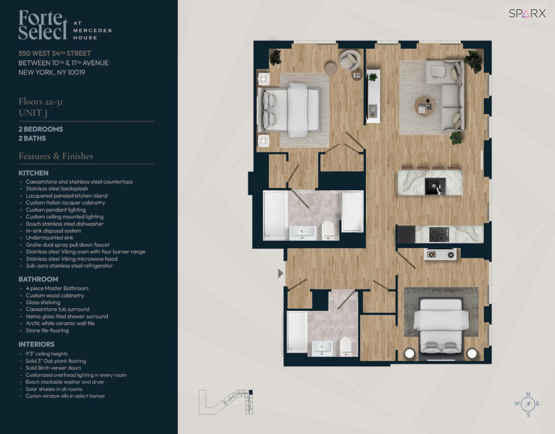 554 West 54th Street, Apt 31-J