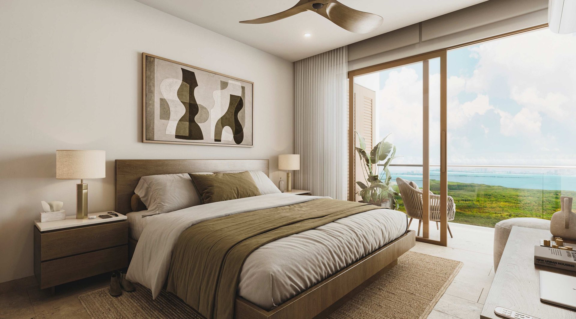 INVESTMENT OPPORTUNITY Cancun Luxury 1 Bed Condo for sale with Lagoon and Ocean view
