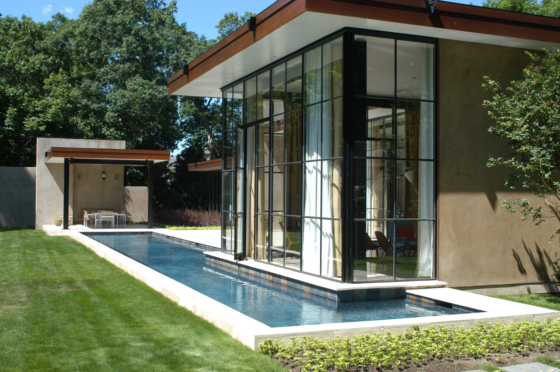 Timeless, Private Modern Masterpiece in East Hampton