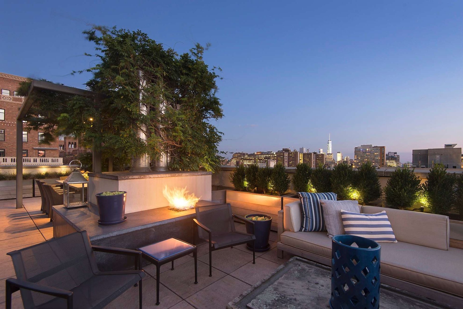 Designer Duplex Penthouse in Chelsea’s Gallery District