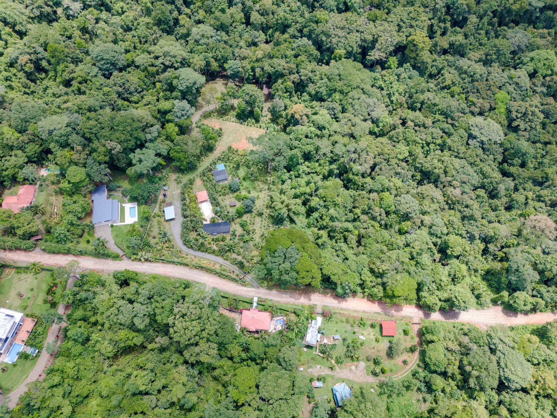 2-Bedroom Jungle Home with River, Waterfall & Pool on 3.8 Acres in Ojochal, Costa Rica