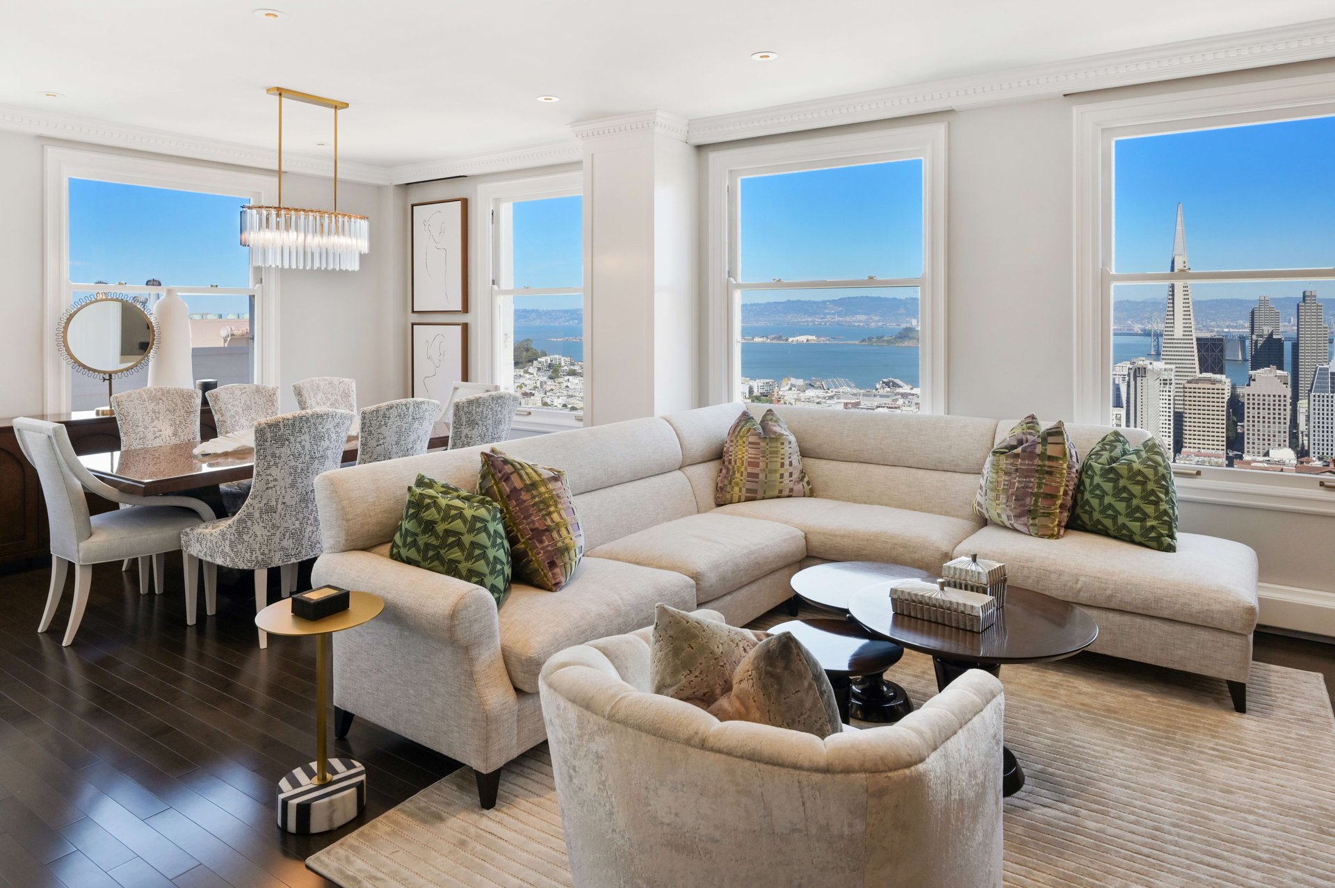 Panoramic Views From Atop Nob Hill