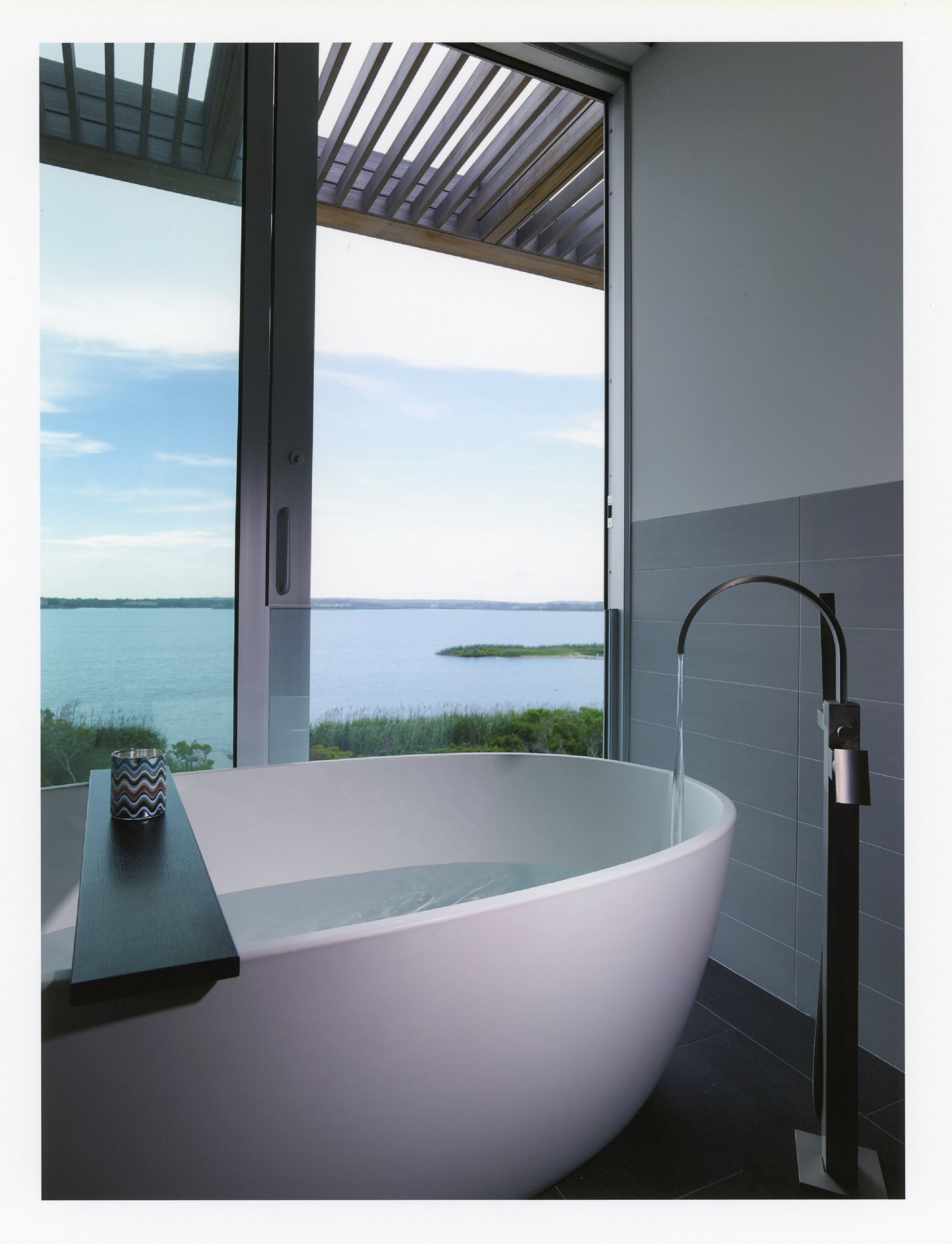 Unbelievable Sunsets Over Mecox Bay in a World-Class Modern