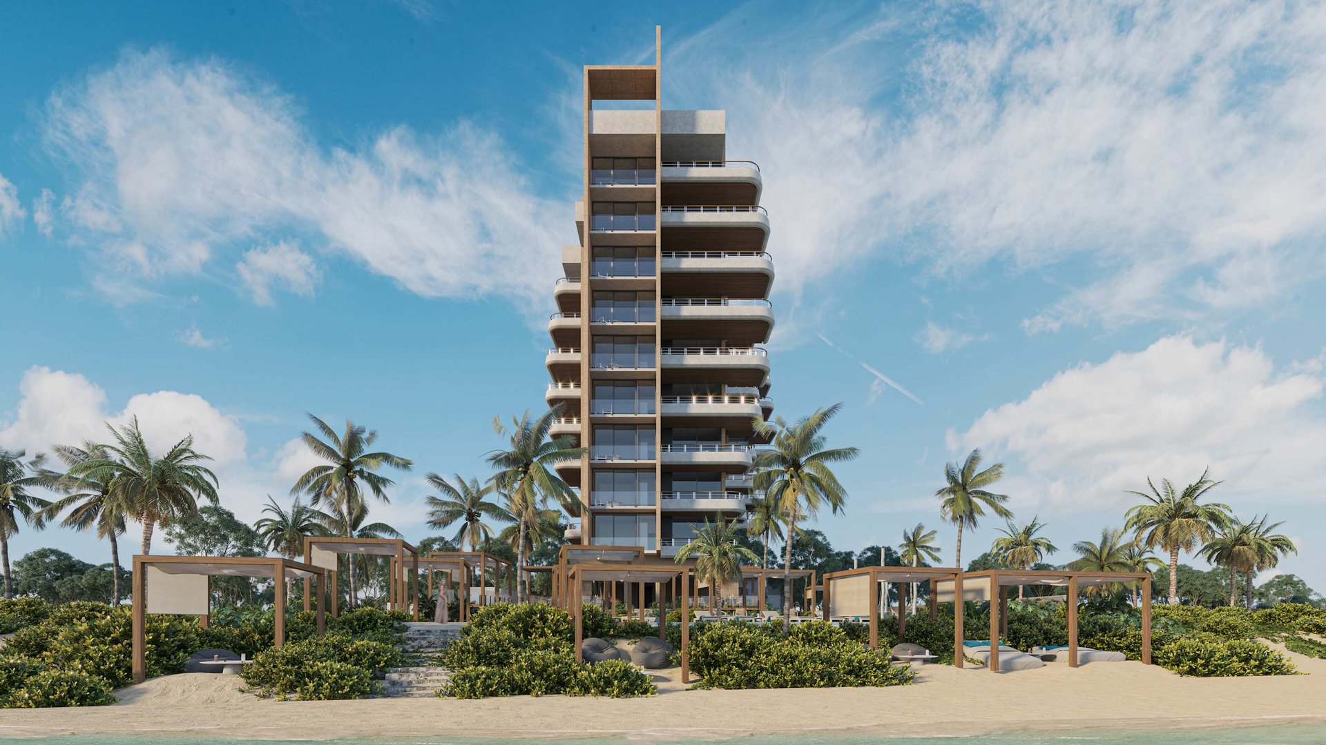 Ocean View Condo for Sale in Puerto Morelos, Mexico. 