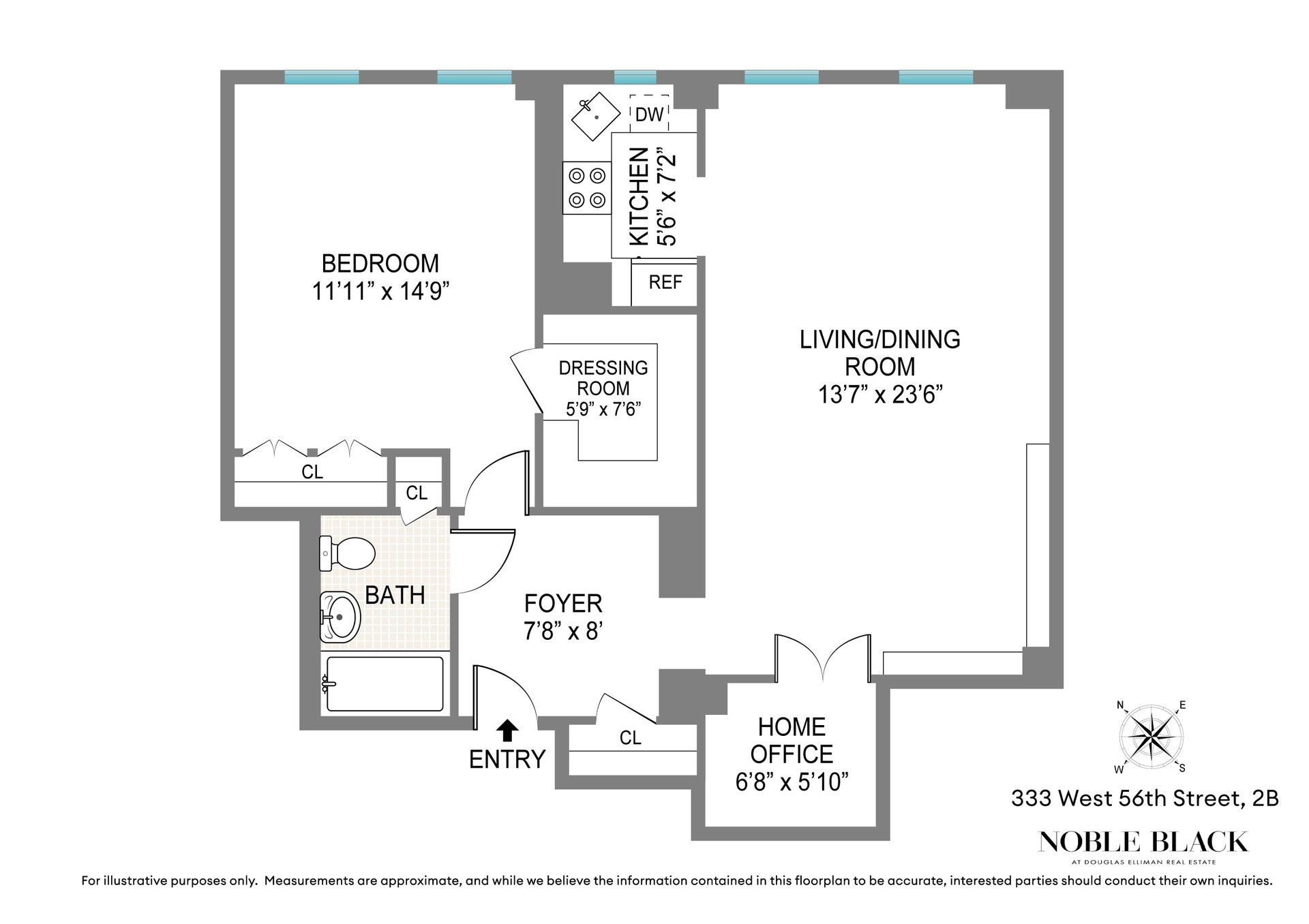 333 West 56th Street, 2B