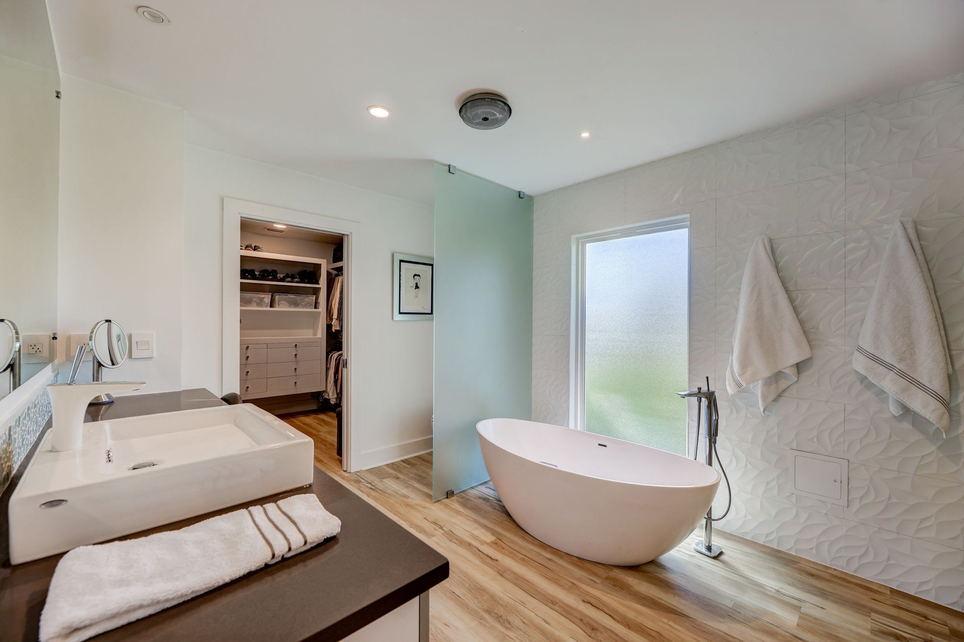 Stunning modern mid-century rebuilt home in the sought-after Delwood Heights near Mueller!