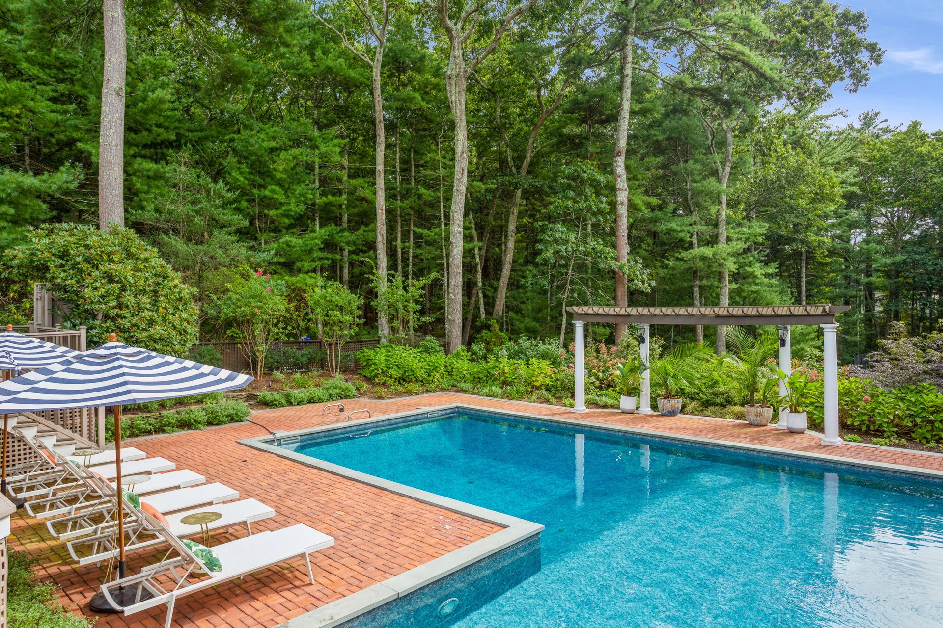 Resort-Style Living on 4 Quiet & Private East Hampton Acres