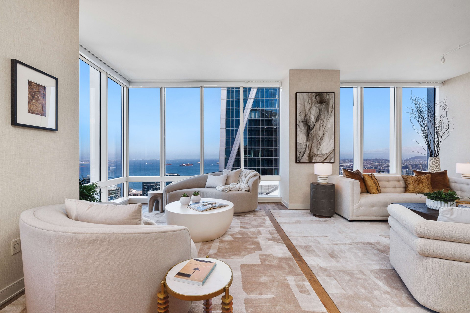 High Floor, Dramatic View Condominium at 301 Mission