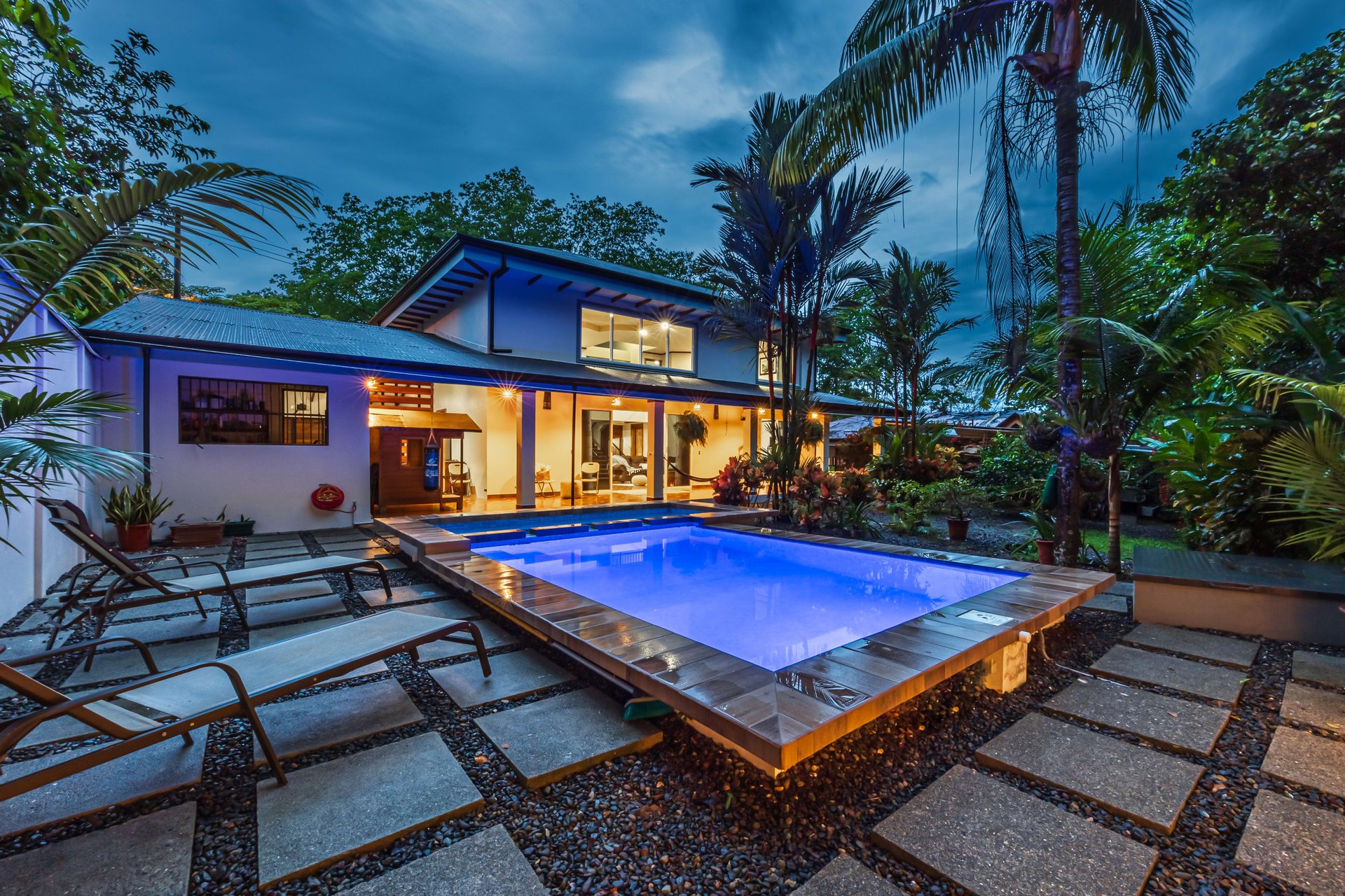 Commercial Building Opportunity in the Heart of Uvita. On Creek with Beautiful Jungle View