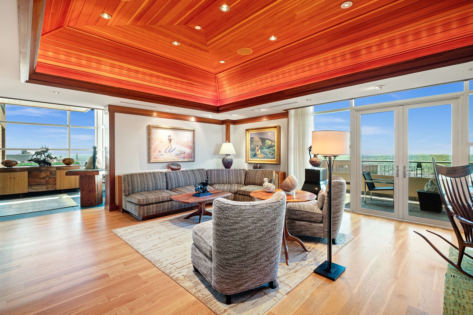 Bernoudy Inspired Penthouse in the Heart of Clayton 