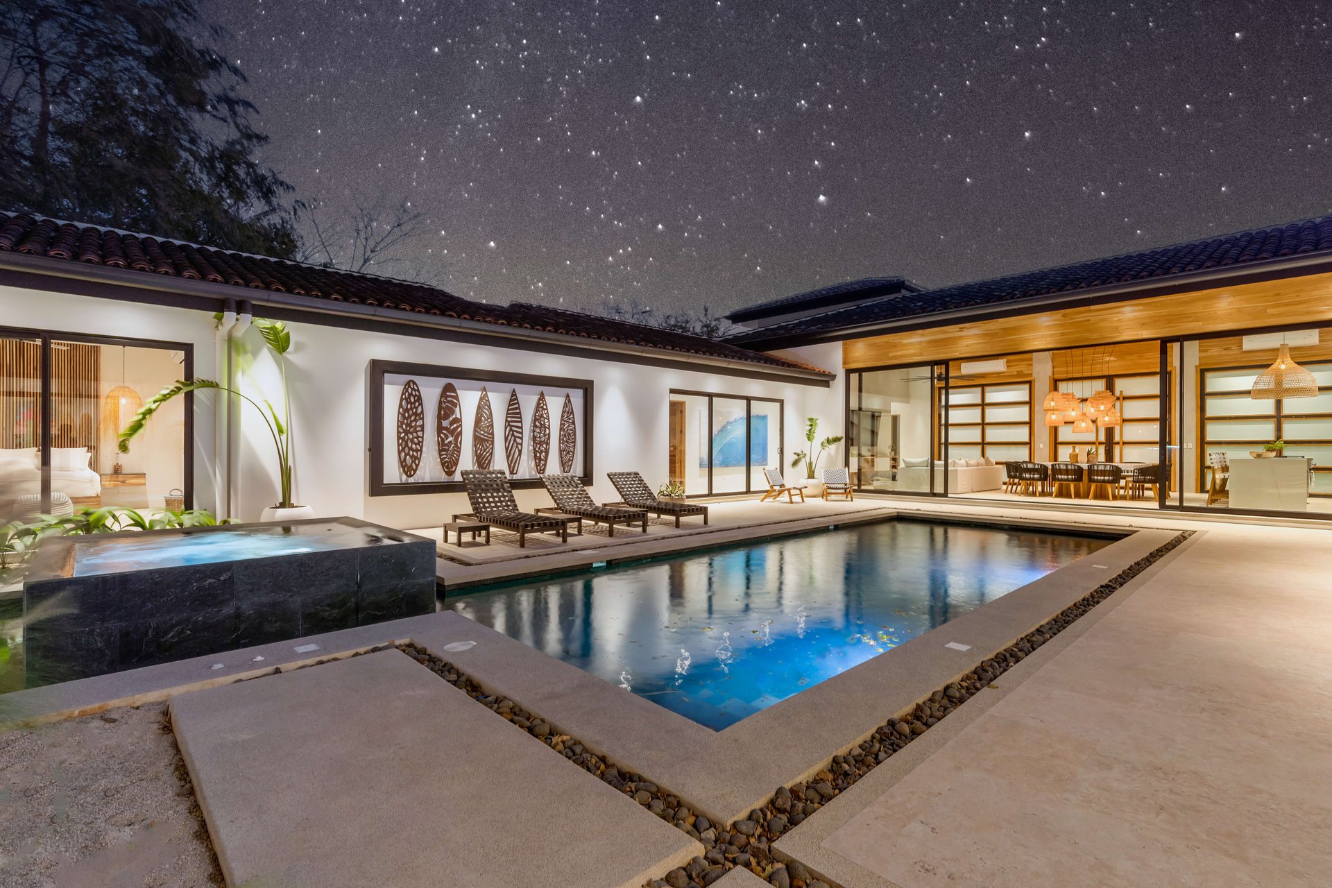 Villa Blanca | Enchanting Brand New 8 Bedroom Villa in the Sought-After Gated Community of Hacienda Pinilla
