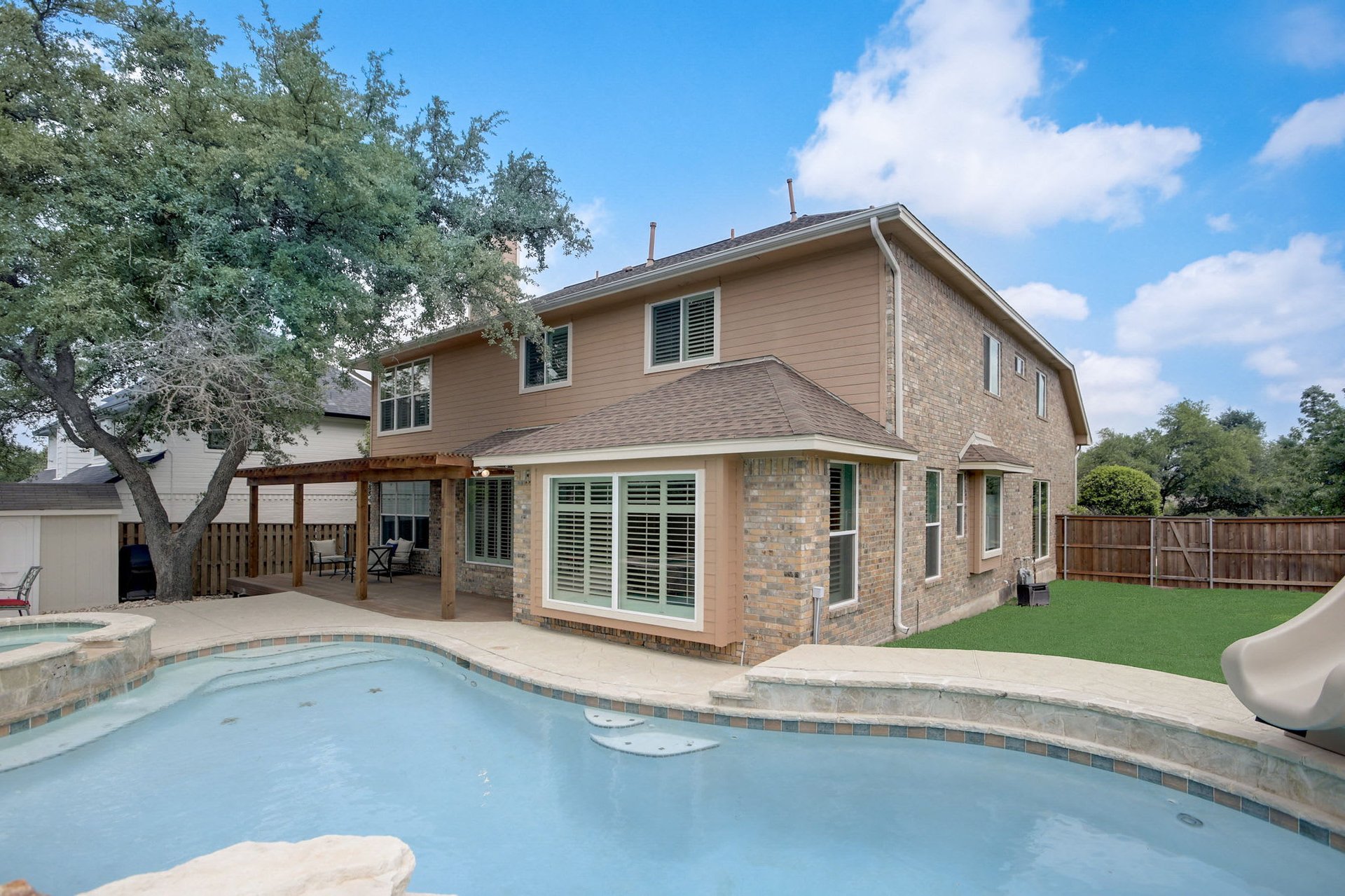 Captivating Cul-de-Sac Home in River Place with Upgrades & Sparkling Pool/Spa!