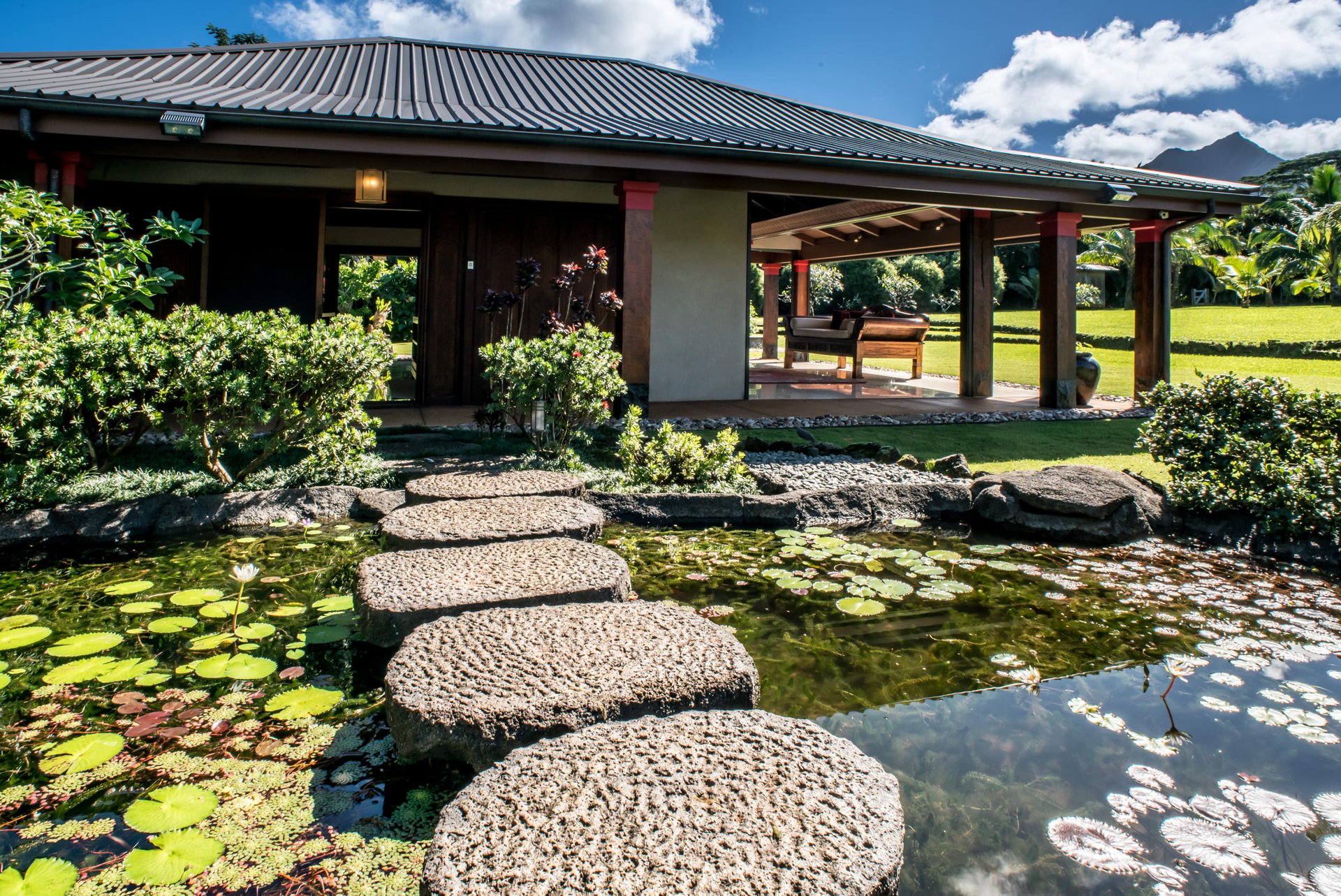 Impeccably Crafted Stunner With Mountain Views & Japanese Gardens