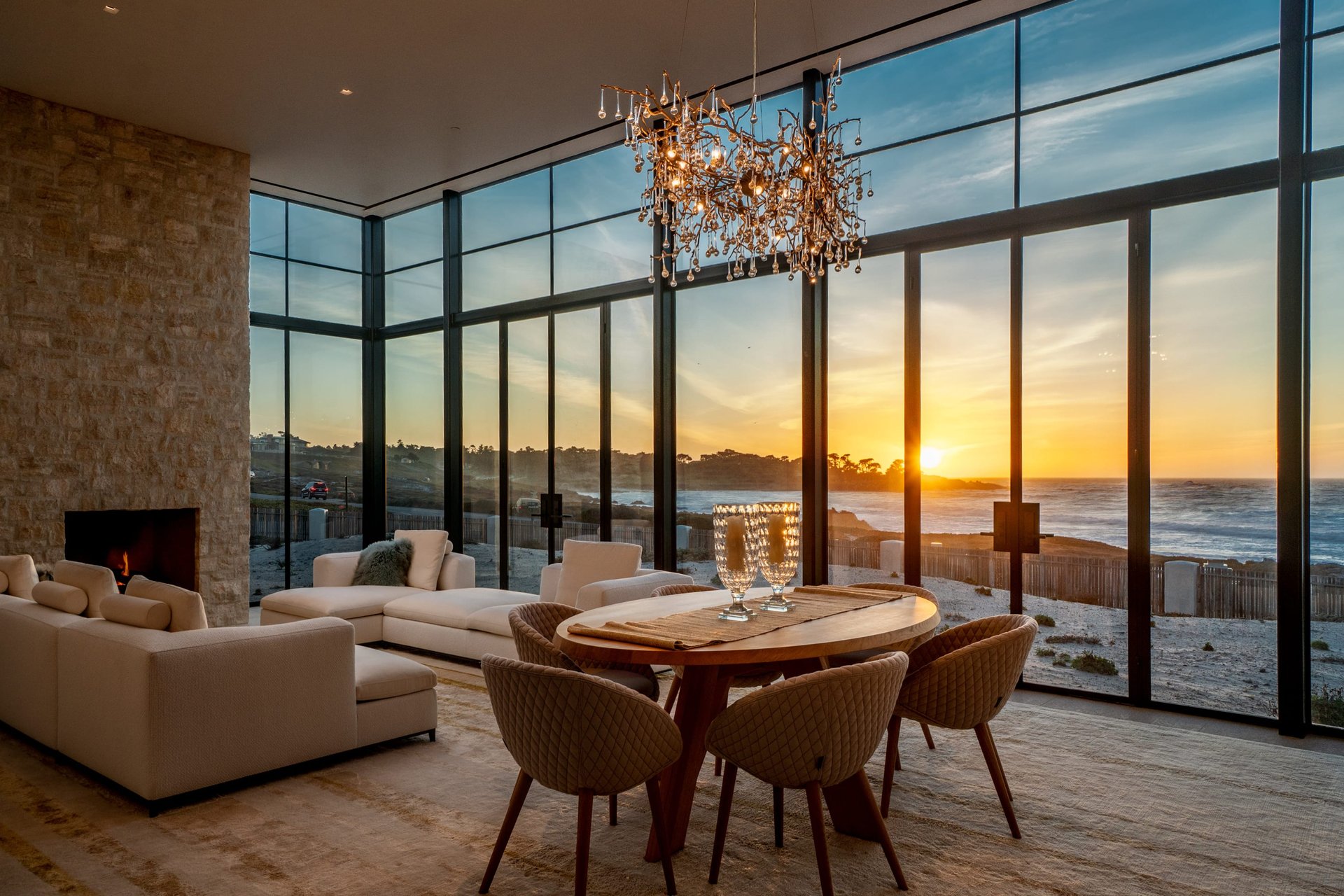 Beachside Contemporary Masterpiece - 1145 Spyglass Hill Road, Pebble Beach