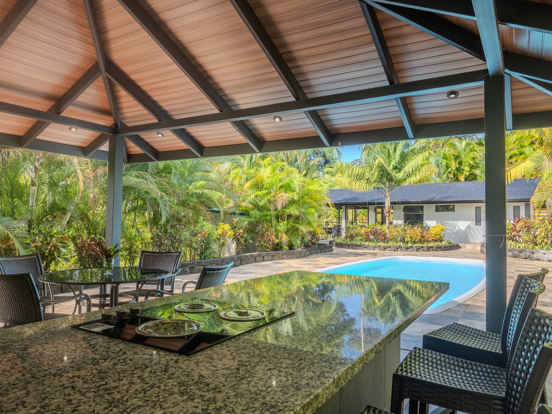 2-Bedroom Jungle Home with River, Waterfall & Pool on 3.8 Acres in Ojochal, Costa Rica