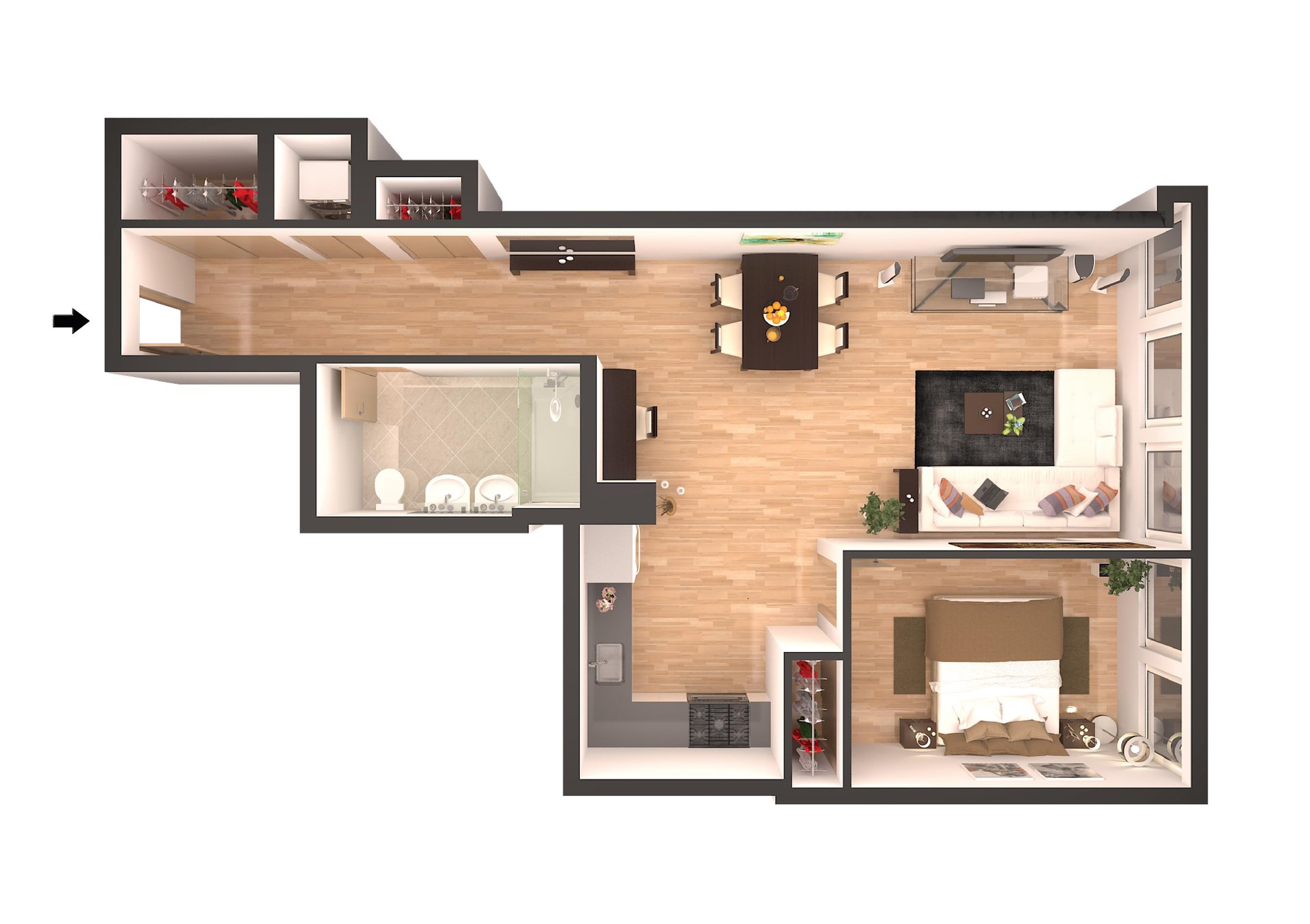 180 Water Street, Apt 1016