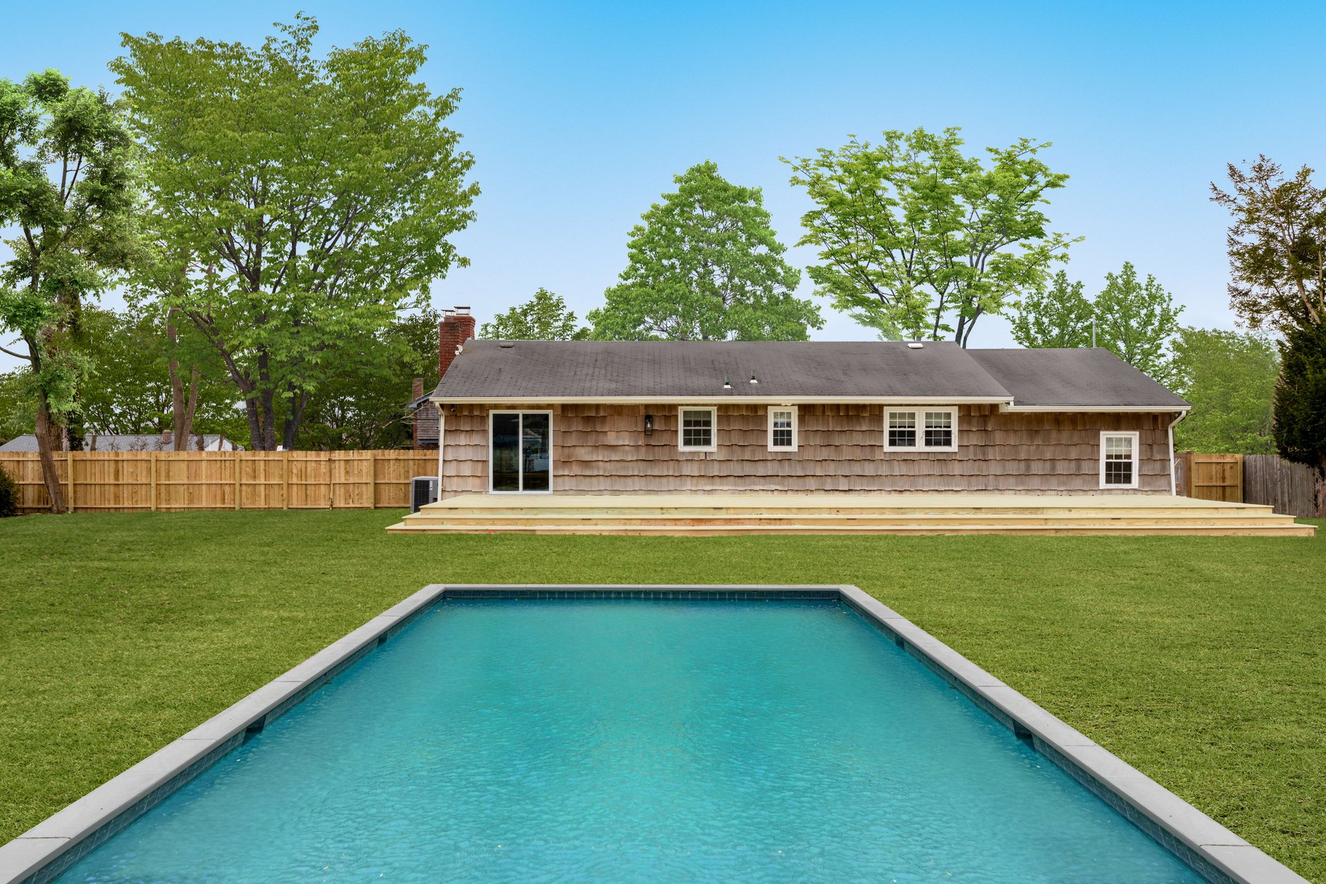 MID-CENTURY MODERN WITH NEW POOL