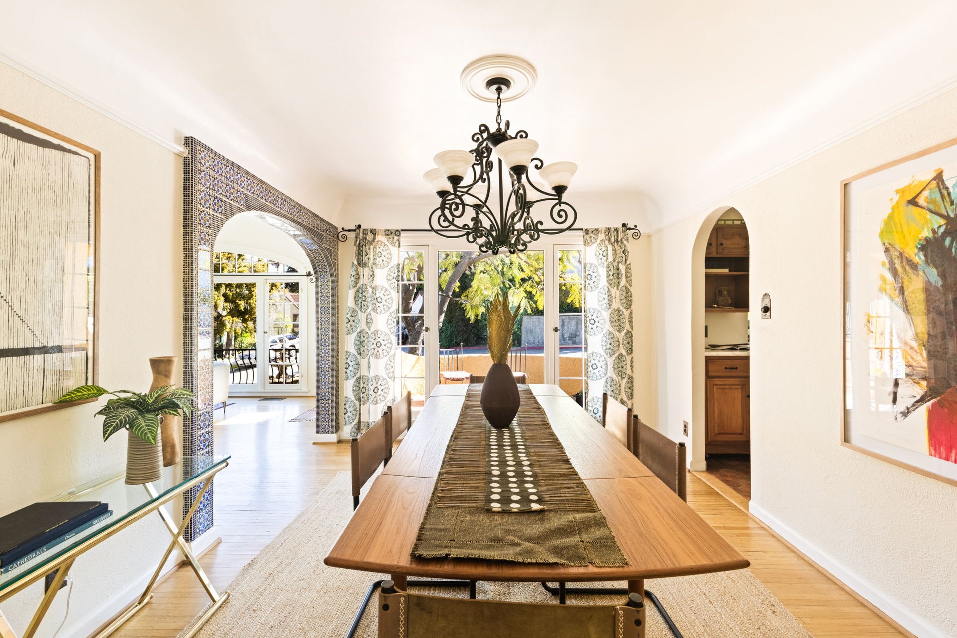 Meticulously Restored Authentic Spanish Gem in Adams Hill