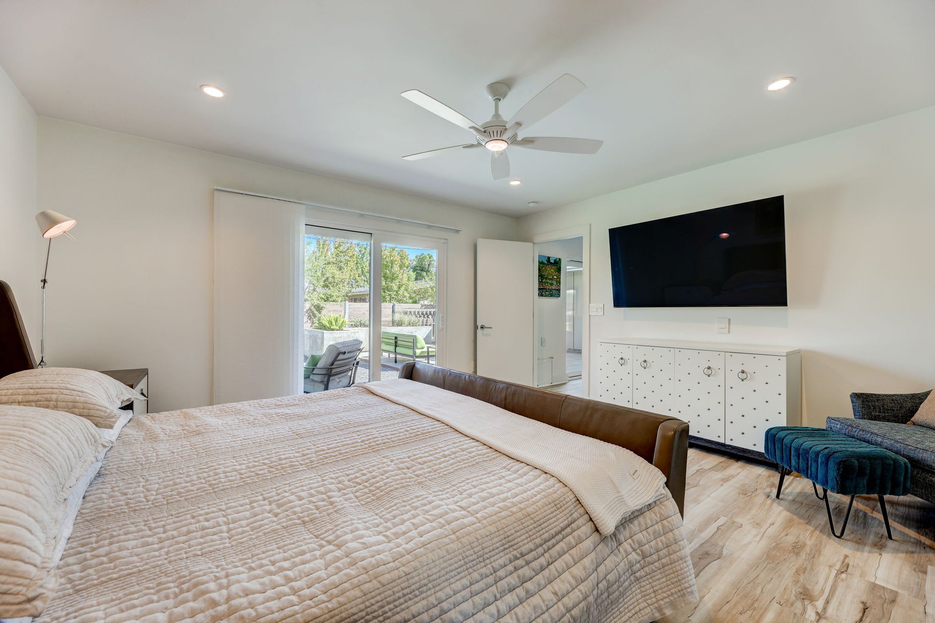 Stunning modern mid-century rebuilt home in the sought-after Delwood Heights near Mueller!